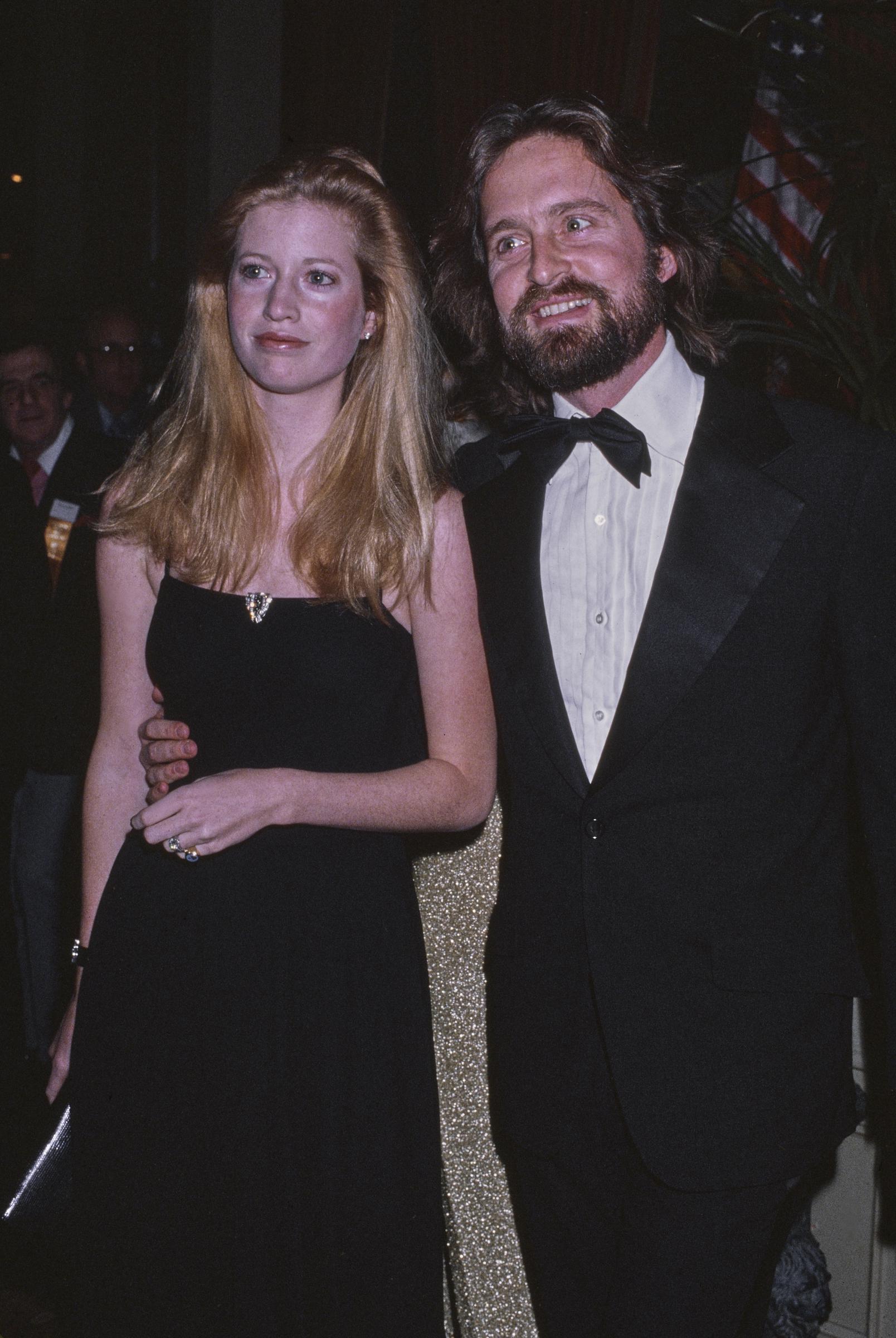 Diandra Luker Douglas and Michael Douglas at an event circa 1978. | Source: Getty Images