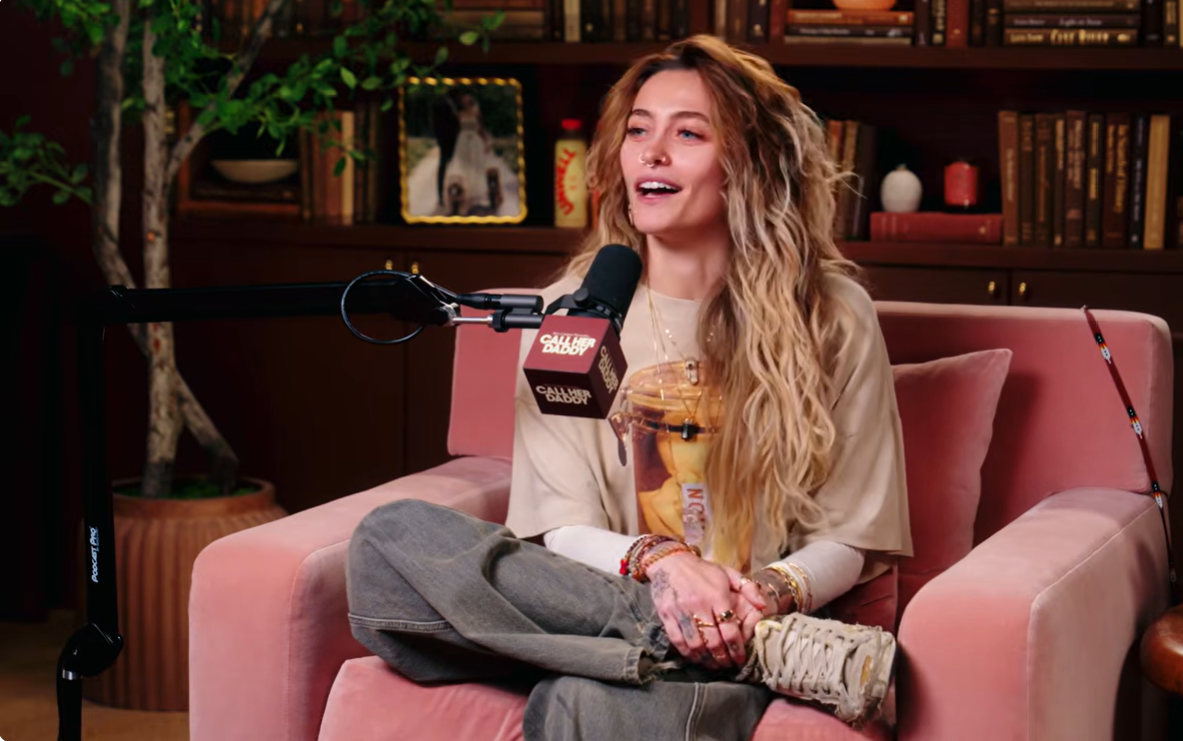 Paris Jackson recalls being her father’s “little princess” and explains why she and her brothers wore masks in public. | Source: YouTube/Call Her Daddy
