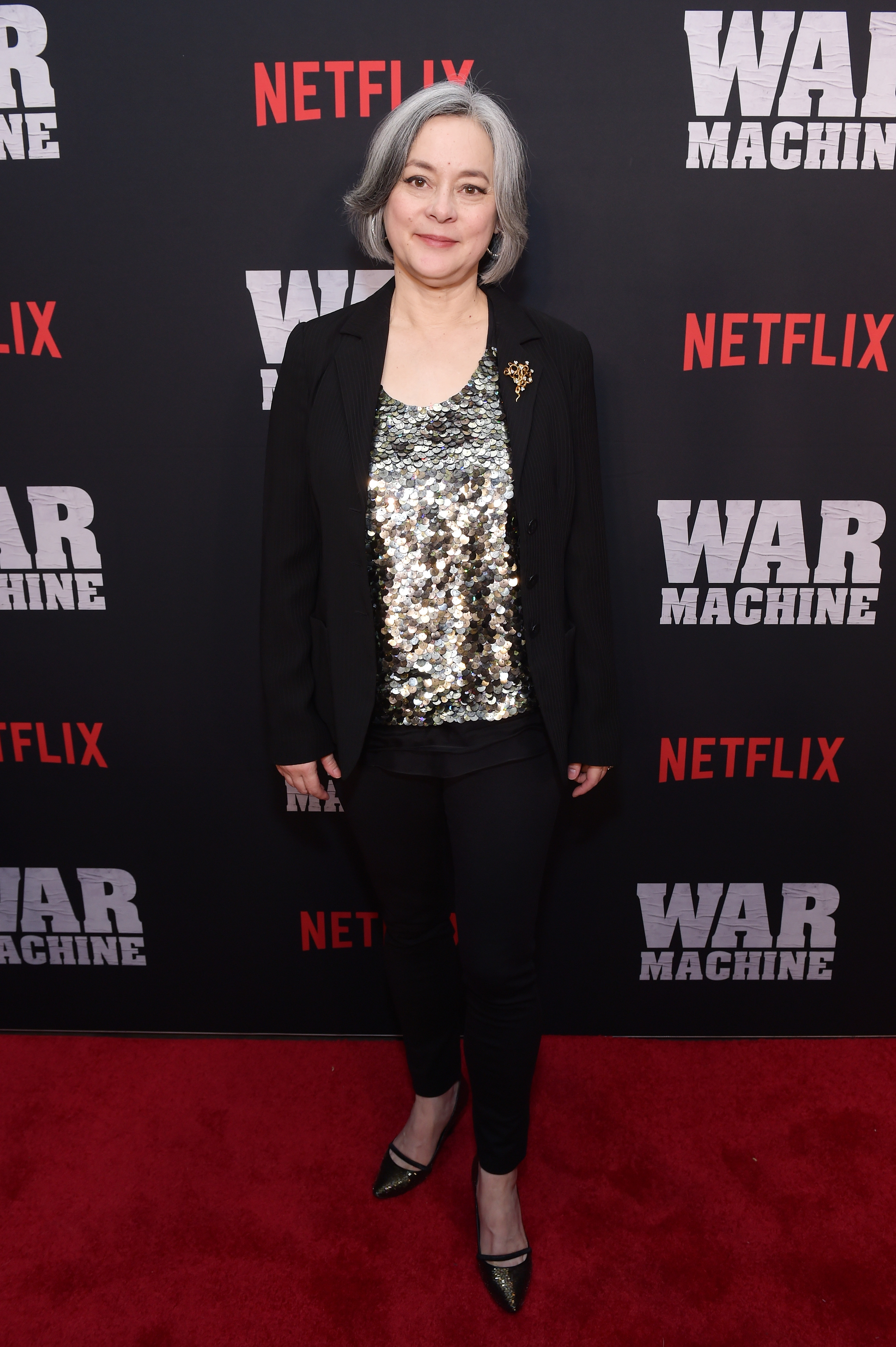 Meg Tilly attends a special screening of the Netflix original film "War Machine" on May 16, 2017 in New York City | Source: Getty Images