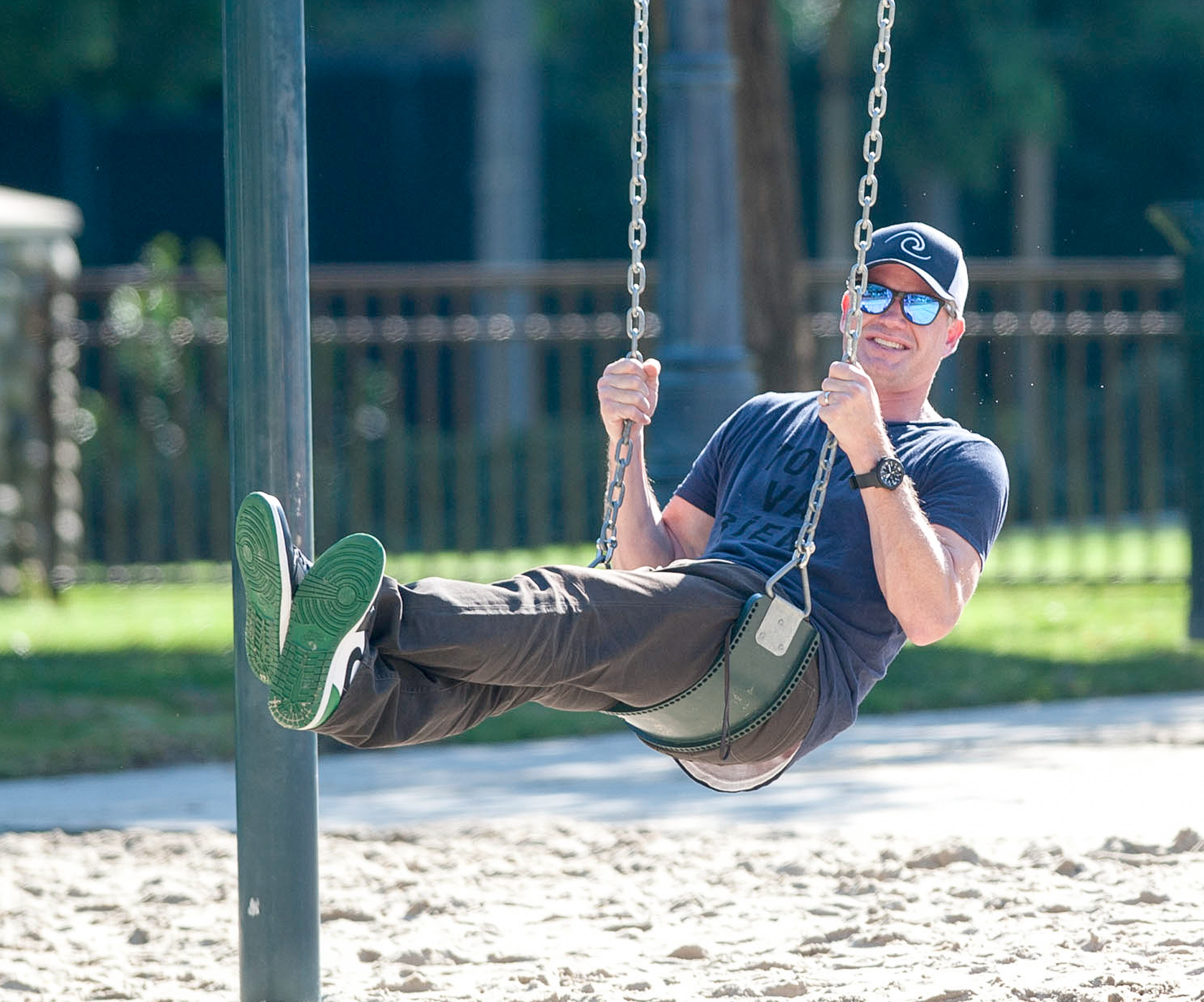 Eric Dane is seen in Los Angeles, California on December 6, 2014. | Source: Getty Images