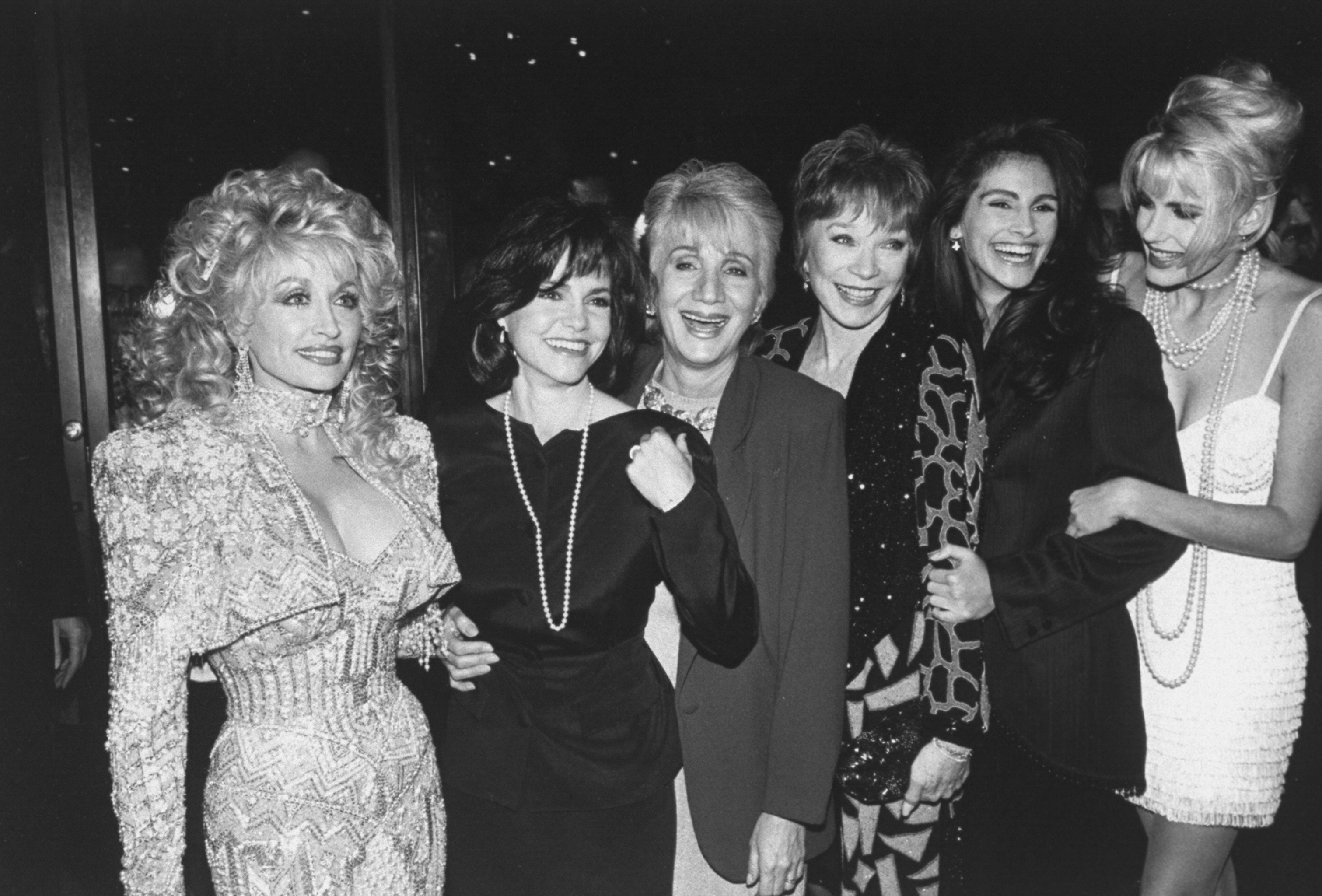 The Steel Magnolias cast was unusually stacked: Sally Field, Shirley MacLaine and Olympia Dukakis were already Oscar winners, while Julia Roberts earned her first Academy Award nomination for the film. | Source: Getty Images