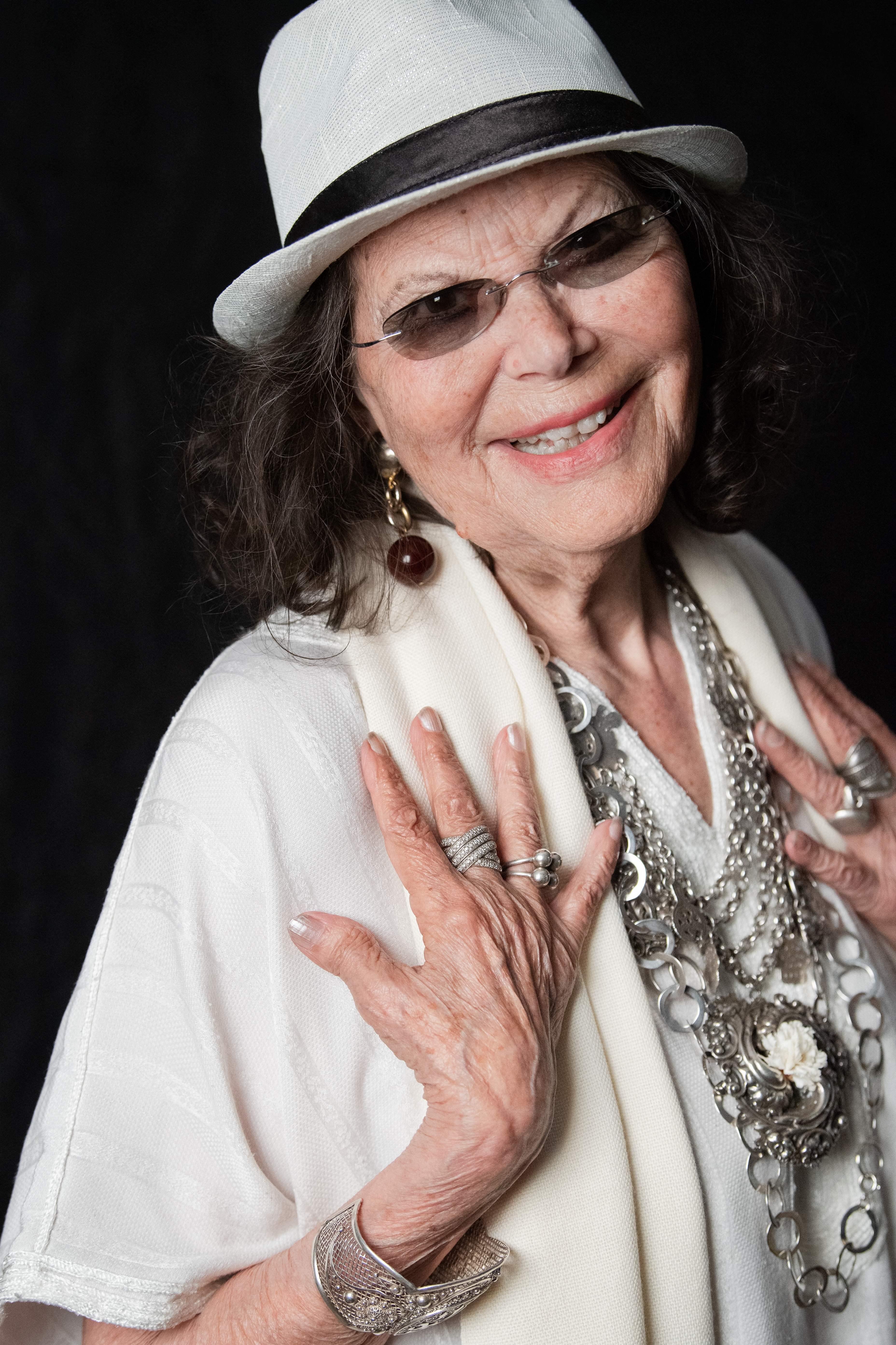 Claudia Cardinale during a photo session in the Tunisian capital Tunis in Tunis, Tunisia on on May 27, 2022. | Source: Getty Images