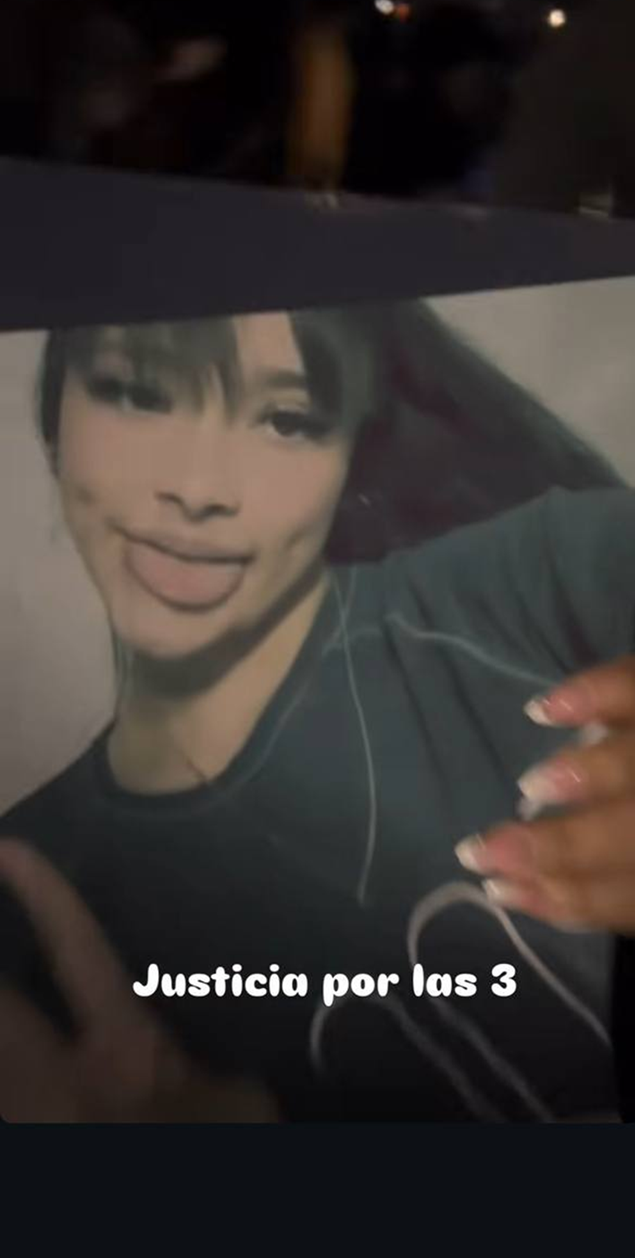Image of one of the murdered girls shared by a family member on social media | Source: Instagram Stories/gutierrez_agoss