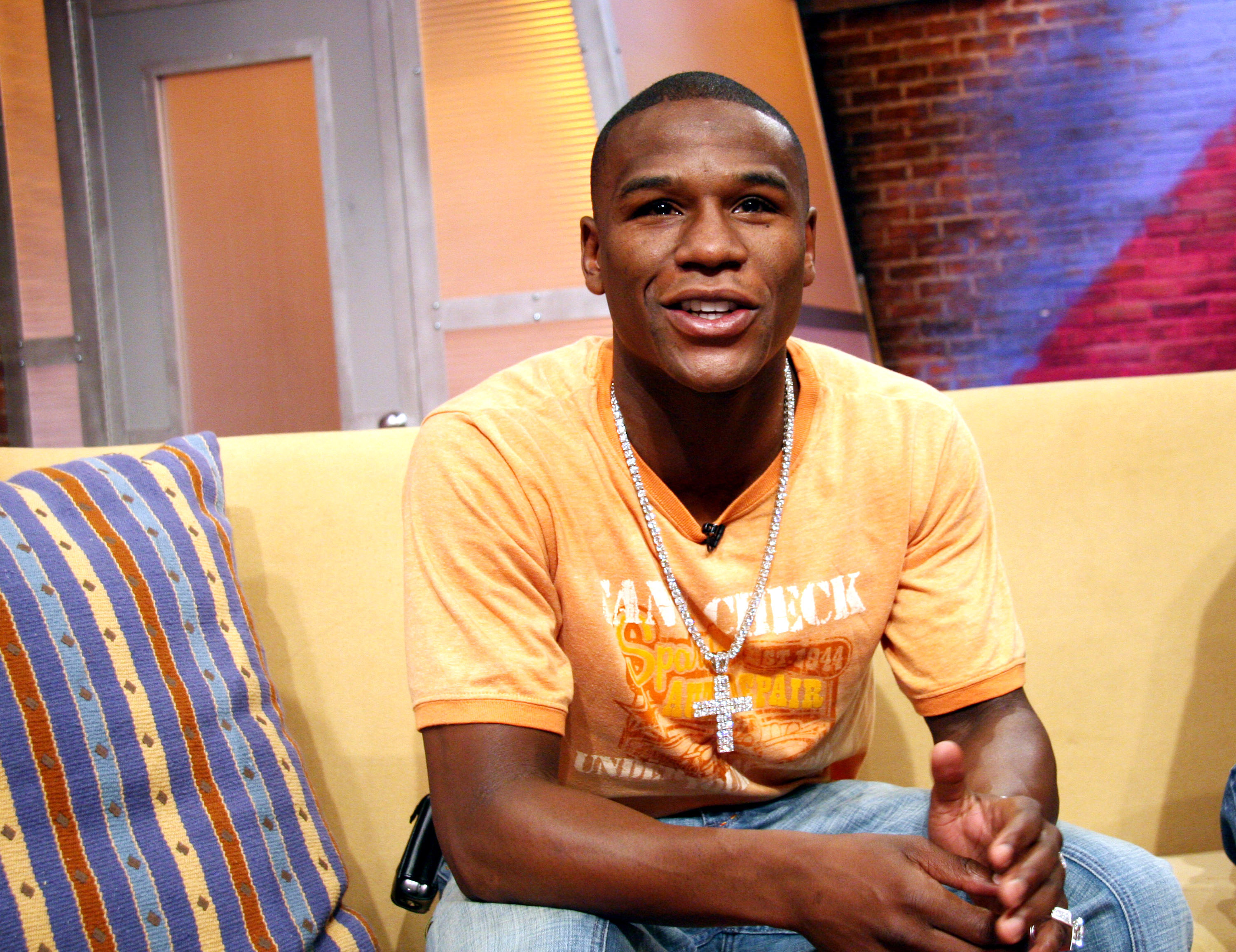 Floyd Mayweather at BET in New York City, on July 25, 2006 | Source: Getty Images