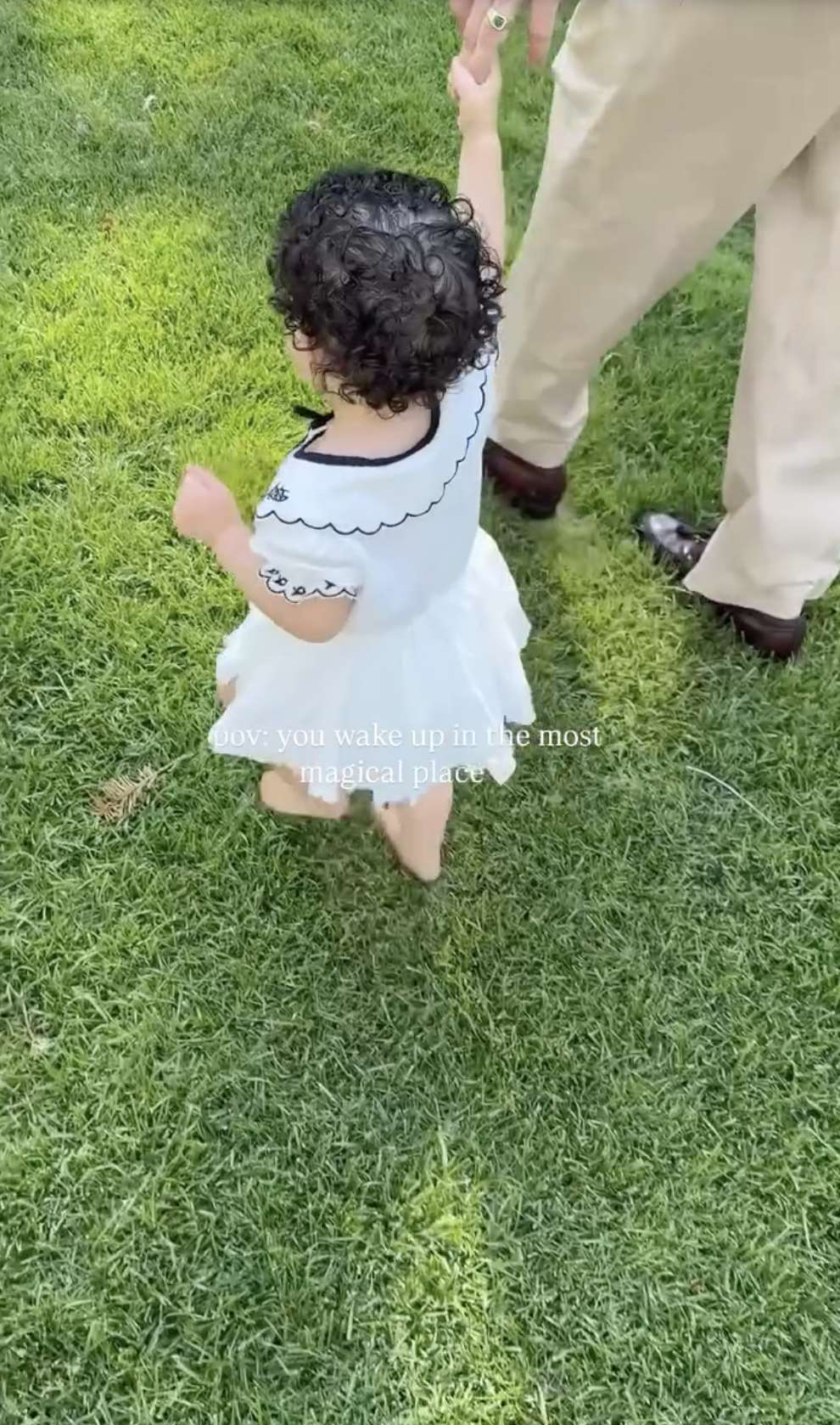 The couple's daughter Whimsy, seen in a post dated August 8, 2025 | Source: Instagram/naraaziza