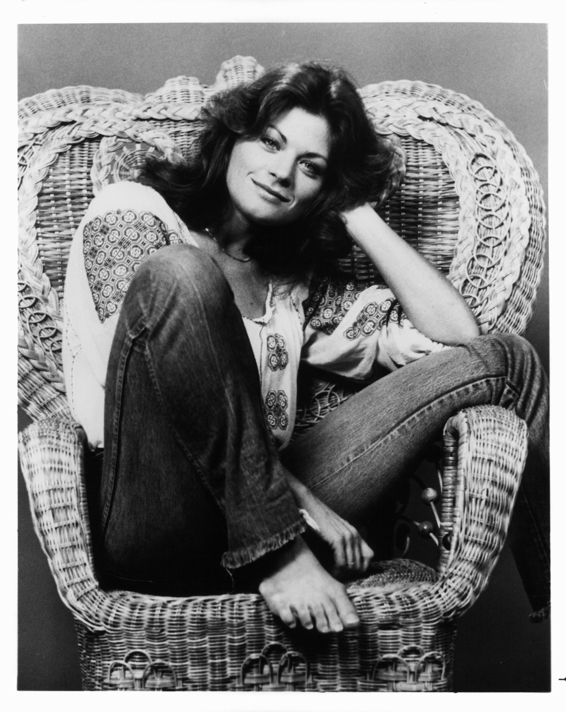 The actress poses for a portrait, circa 1978