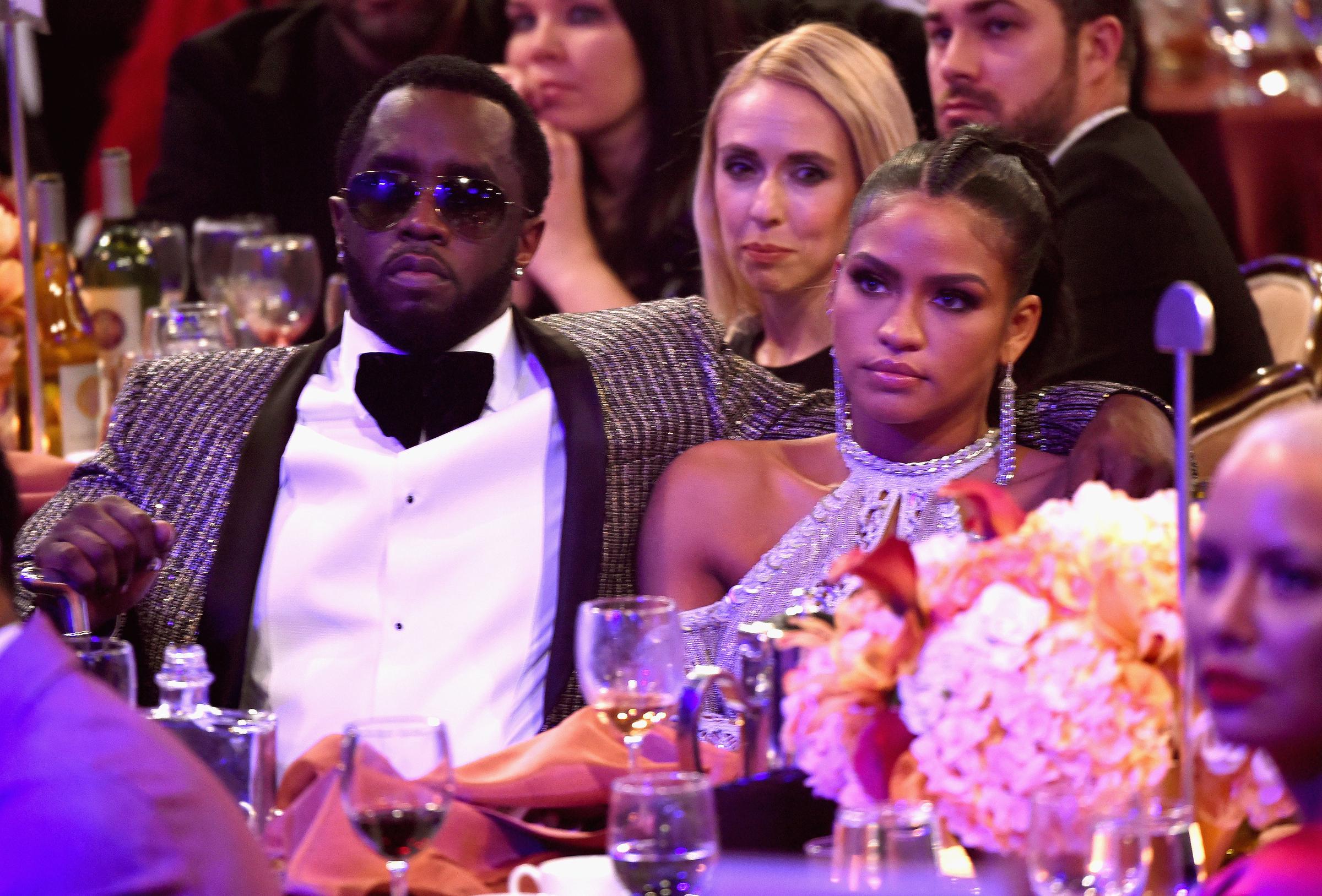 Sean Combs and Cassie Ventura attend the Pre-GRAMMY Gala and Salute to Industry Icons Honoring Debra Lee at The Beverly Hilton on February 11, 2017, in Los Angeles, California | Source: Getty Images