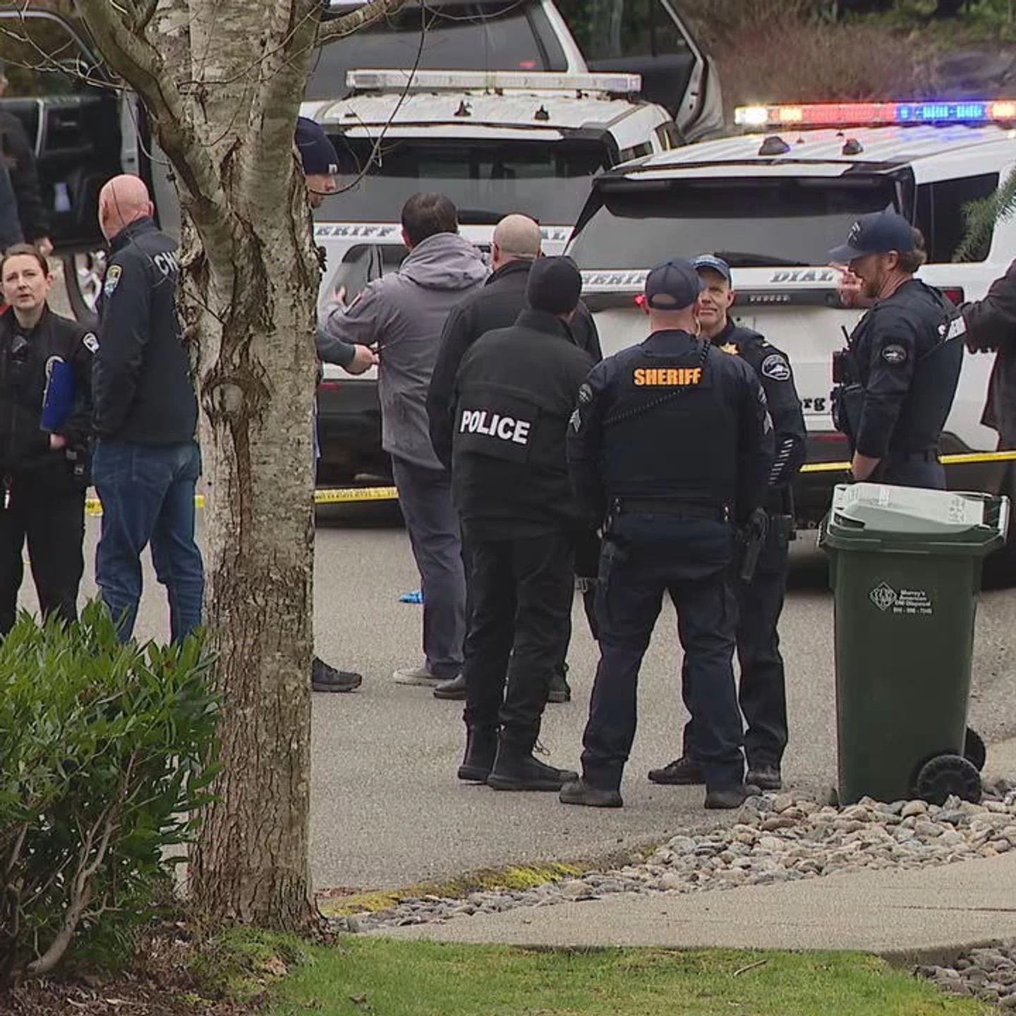 The Washington couple’s 2 dogs were taken into care after their deaths, while investigators impounded several firearms from the property. | Source: CBS News