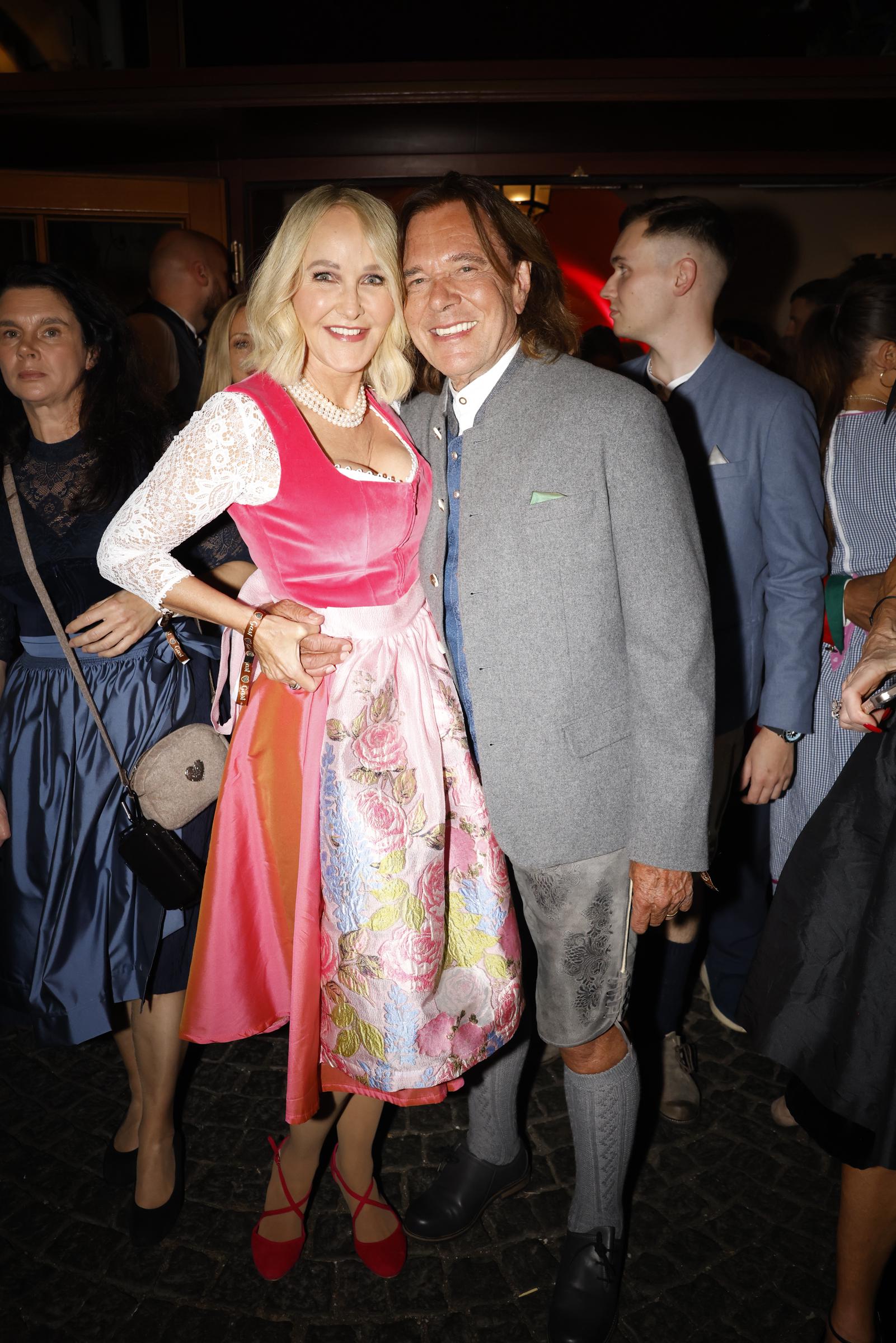 Kristina Bach and Jürgen Drews | Source: Getty Images