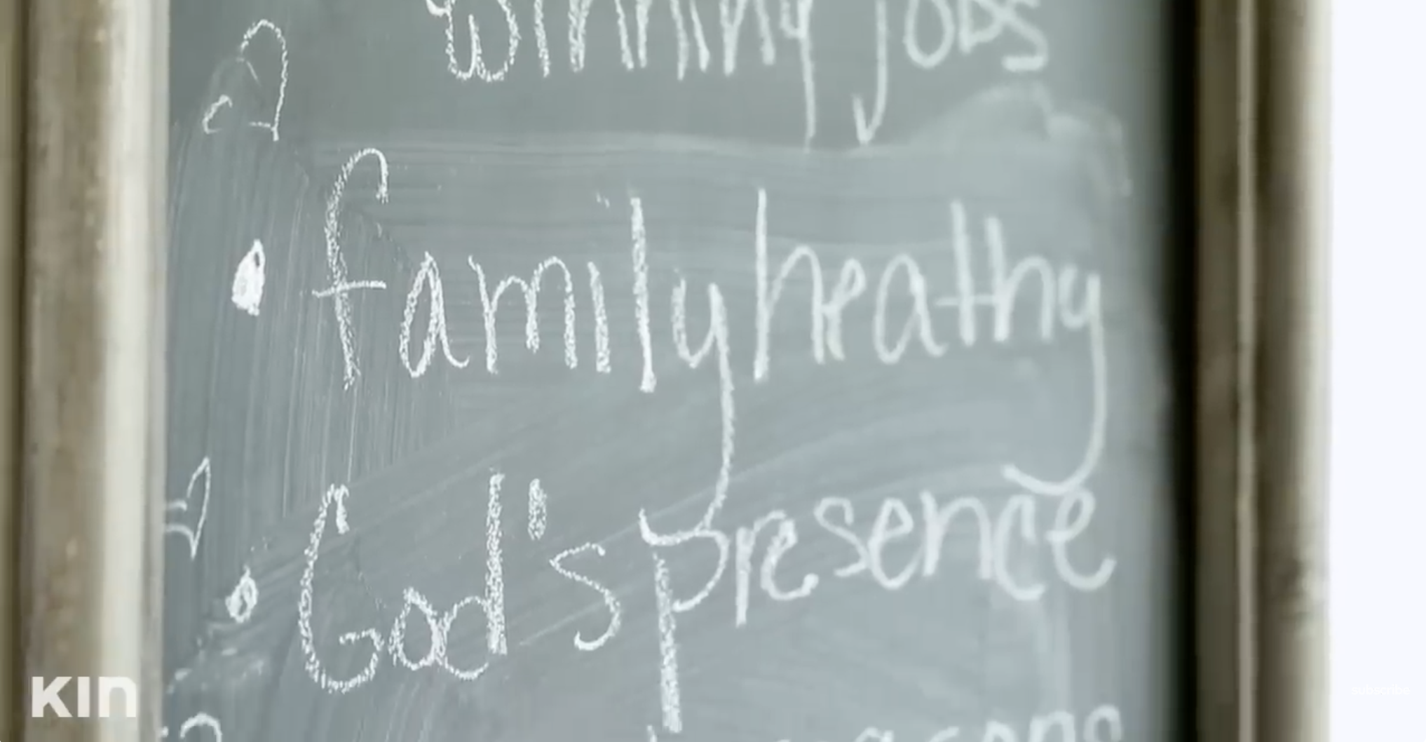 A photo of the vision board inside Tia Mowry's sprawling California home. | Source: YouTube/Tia Mowry's Quick Fix