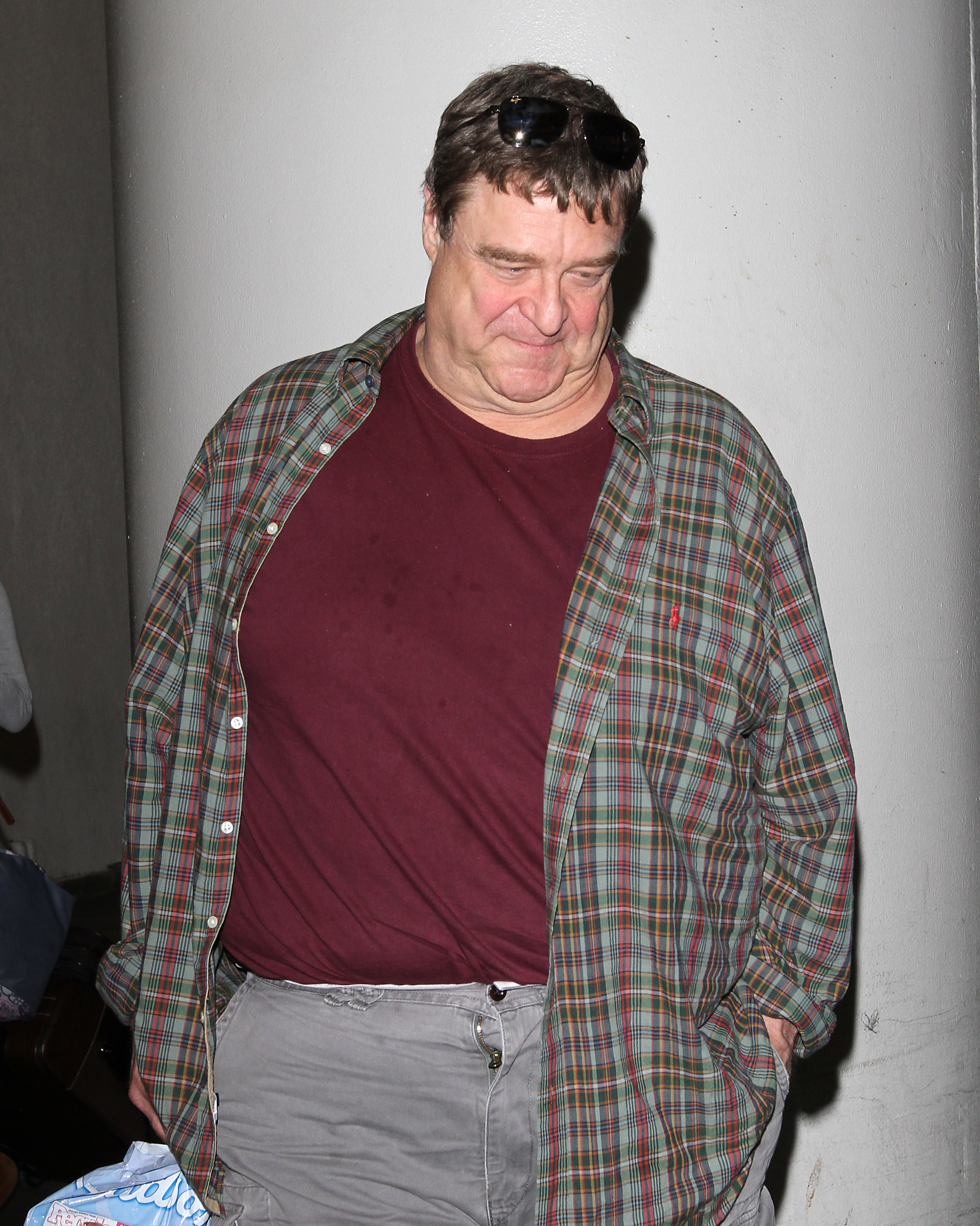 John Goodman is seen at Los Angeles International Airport on June 14, 2011, after making significant changes to his diet and exercise routine. | Source: Getty Images