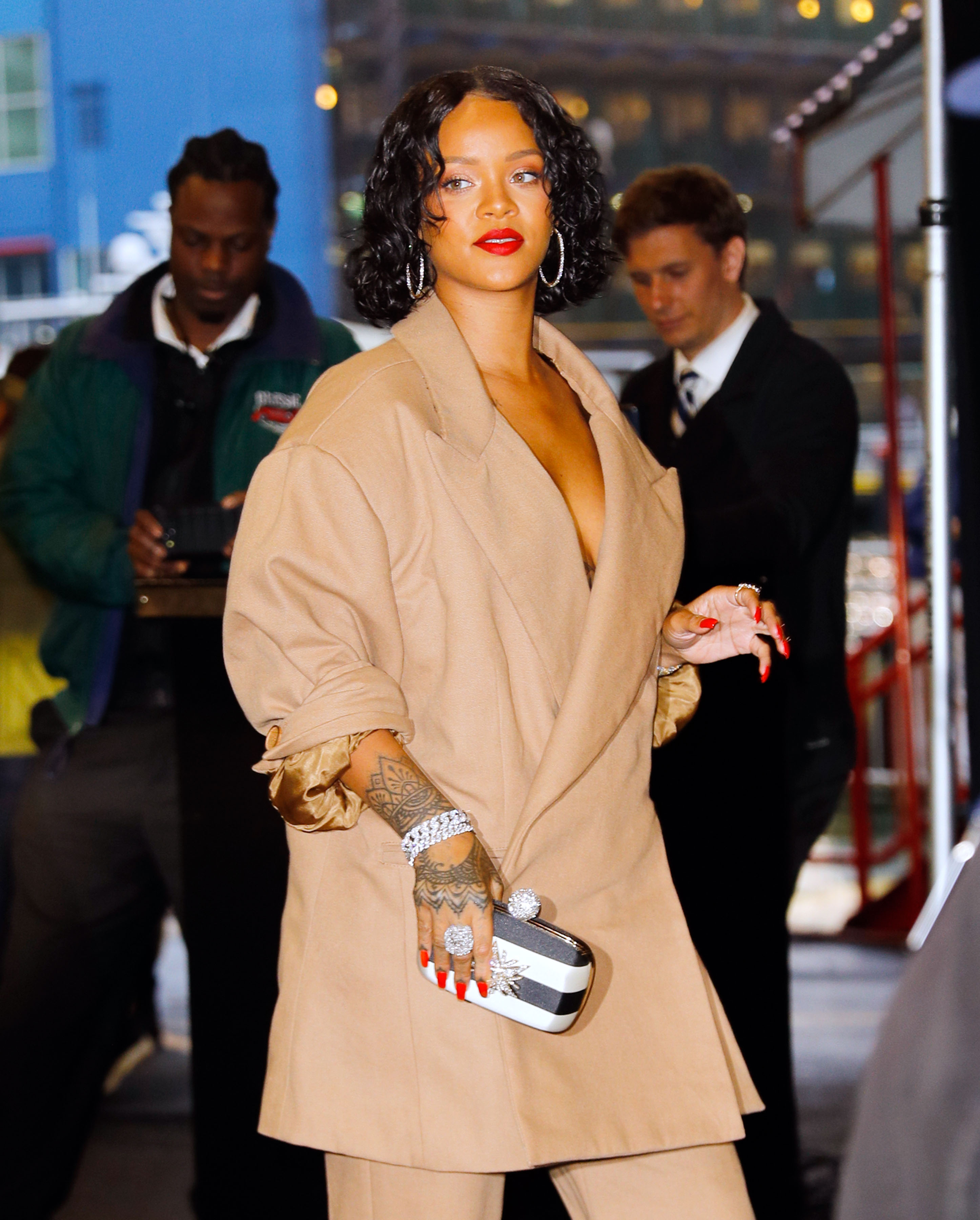 Rihanna attends the 69th Annual Parsons Benefit at Pier 60 on May 22, 2017, in New York City.