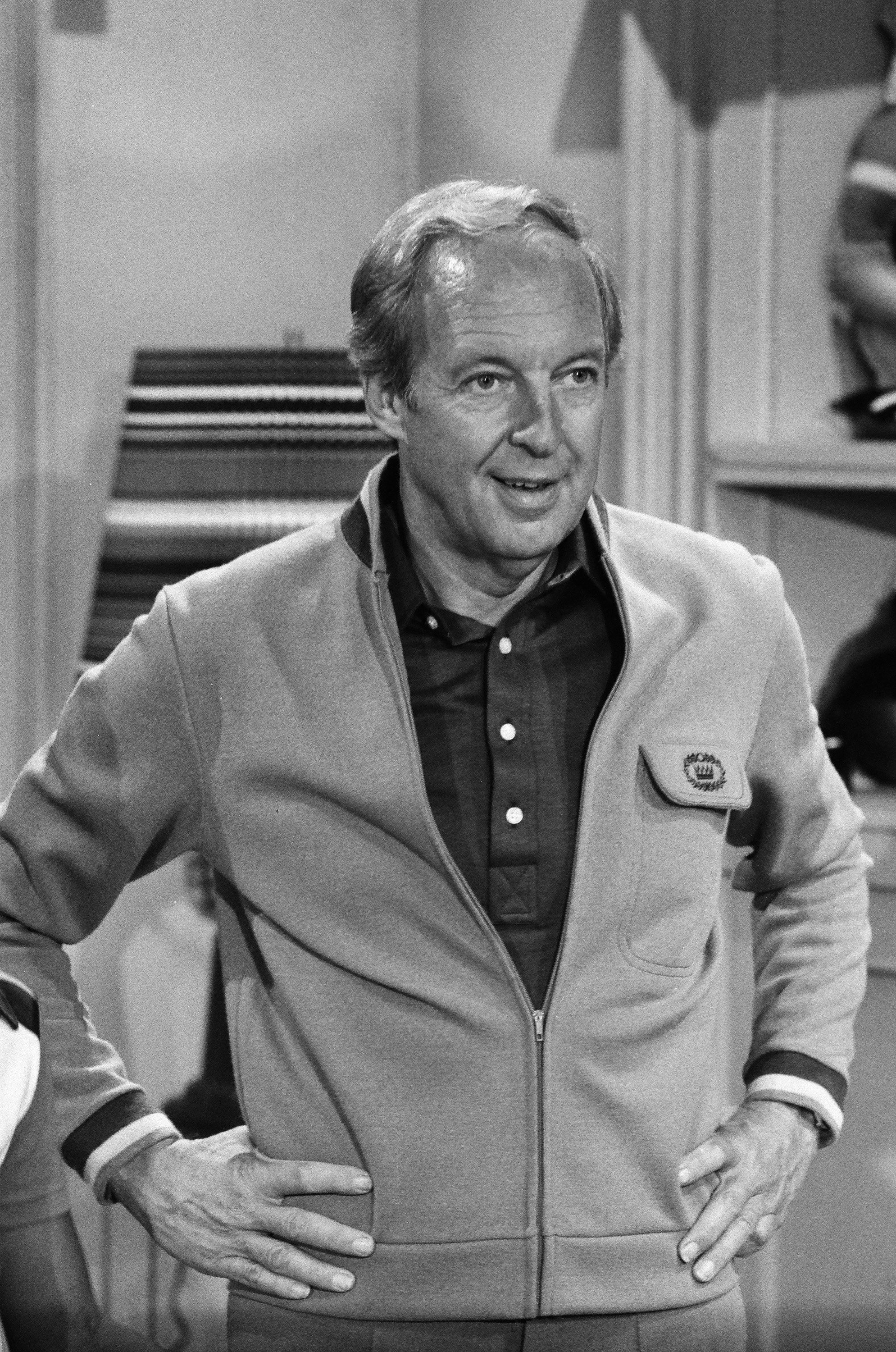 Conrad Bain portrays Philip Drummond on the set of Diff'rent Strokes during the series' run. Before landing the role, Bain had already built an extensive stage career, appearing in Broadway and off-Broadway productions including The Iceman Cometh, Candide, Advise and Consent and Uncle Vanya. | Source: Getty Images
