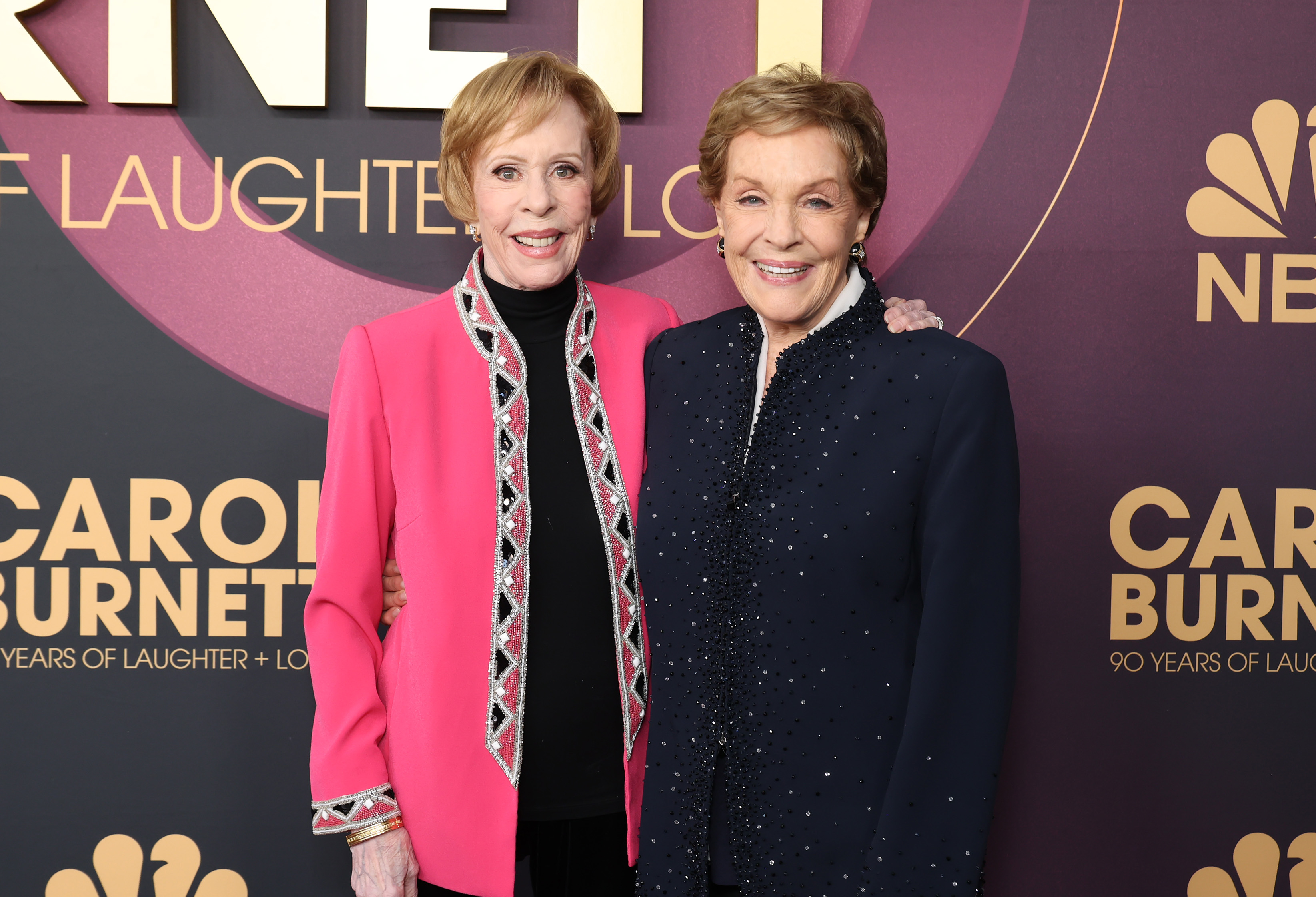 Carol Burnett and Julie Andrews at Avalon Hollywood & Bardot on March 02, 2023 in Los Angeles, California | Source: Getty Images