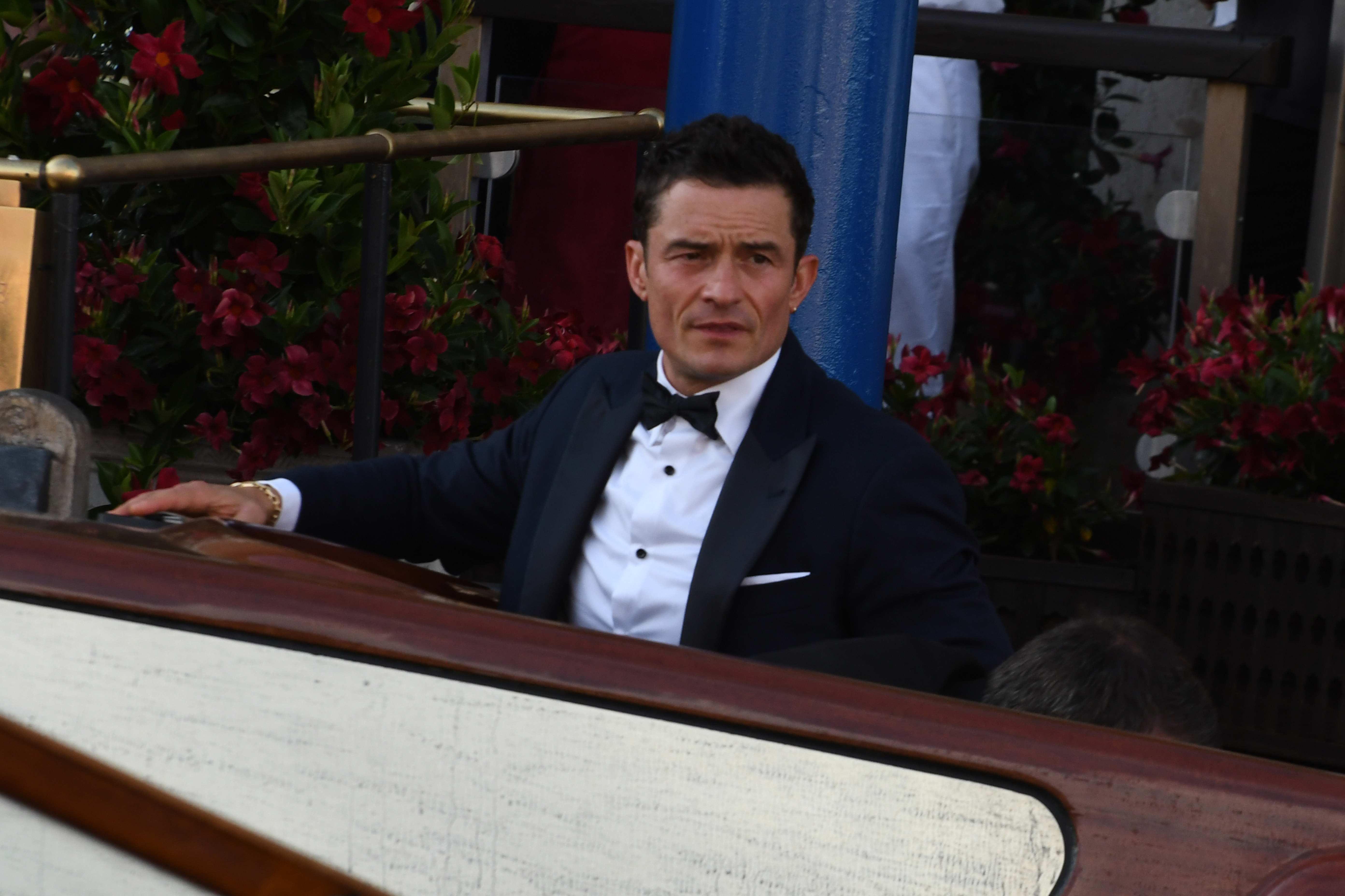 Orlando Bloom sighting on the island of San Giorgio Maggiore in Venice, Italy, on June 27, 2025 | Source: Getty Images
