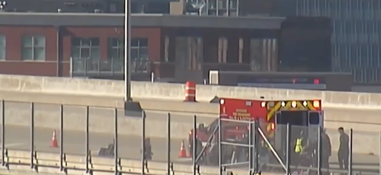 On October 4, 2026, an ambulance was photographed responding along the Hoan Bridge after John Meise collapsed during the Milwaukee running event. John was taken to a local hospital, where he was pronounced dead shortly after arriving. | Source: YouTube/WISN 12 News