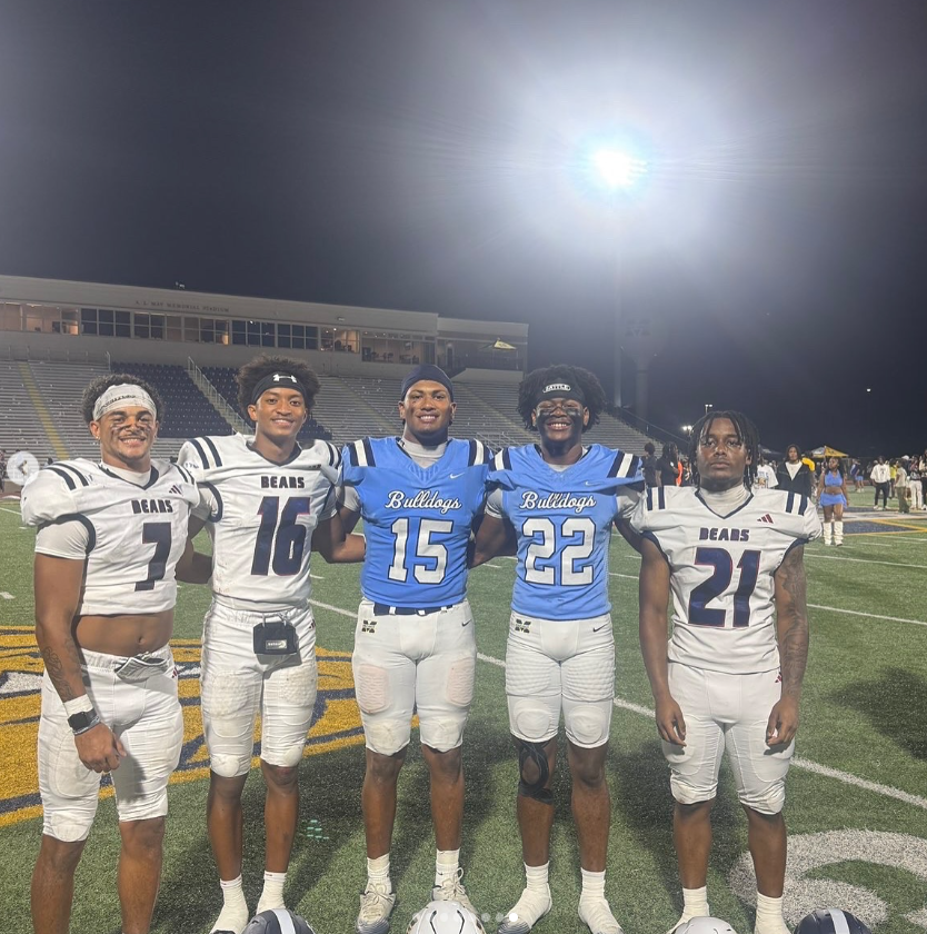 Nolan Wells is pictured with fellow football players during his high school career. As loved ones prepare to say goodbye, his mother has encouraged friends and teammates to stay strong, take care of their mental health, and celebrate the life Nolan lived. | Source: Instagram/nolanwellss