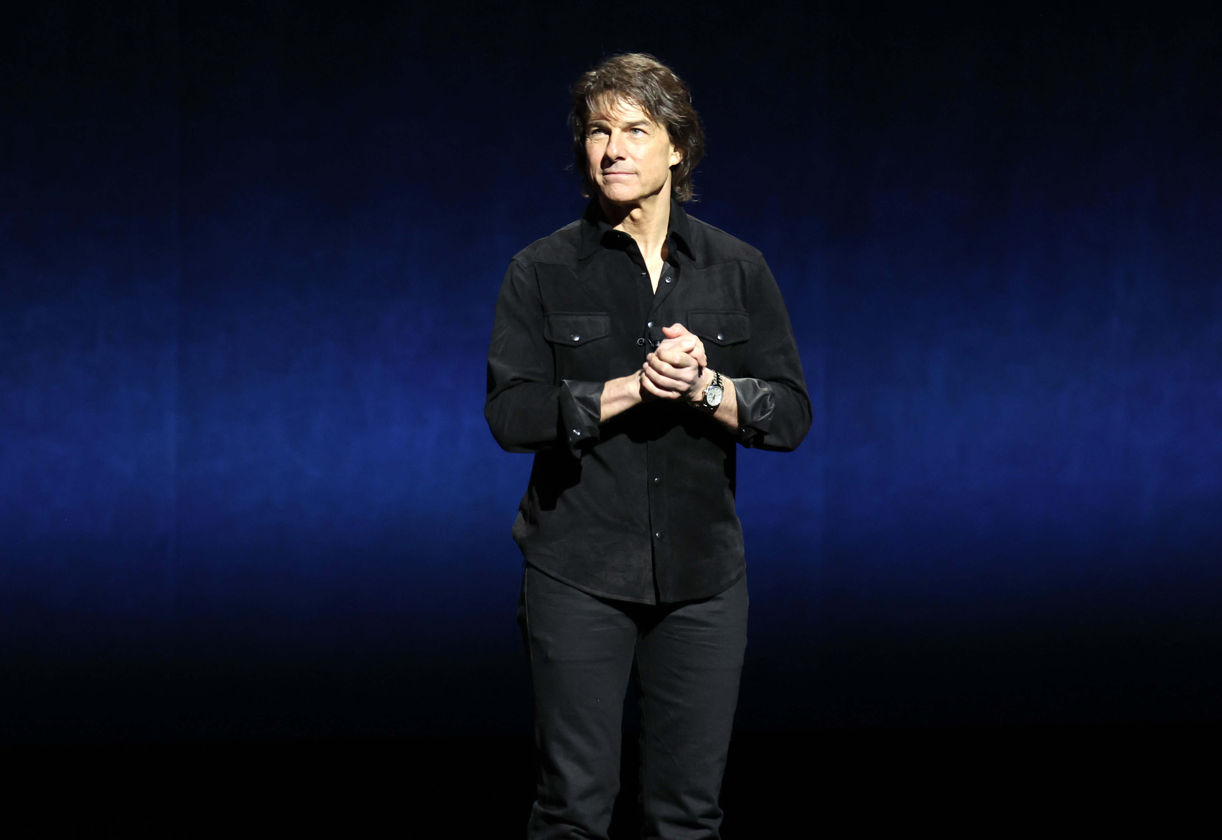 Tom Cruise at CinemaCon 2025 in Las Vegas | Source: Getty Images