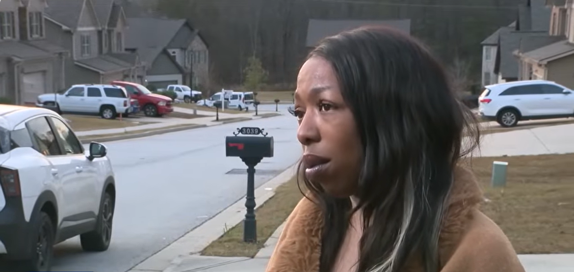 Nandi Hamilton gets emotional talking about her daughter's death, as seen from a video post dated December 4, 2025. | Source: YouTube/FOX5Atlanta