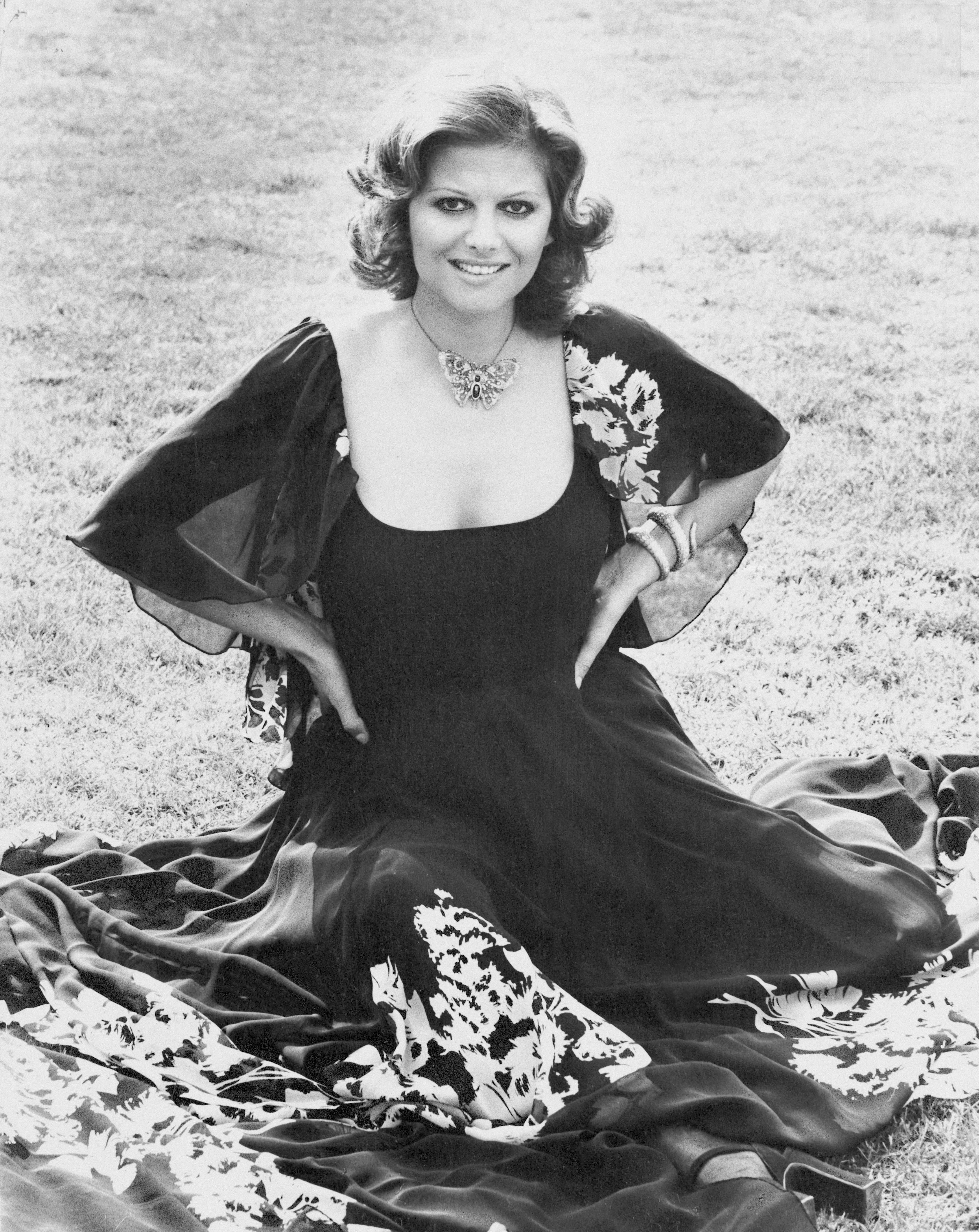 Claudia Cardinale posing for a photo in Rome, Italy on December 31, 1969. | Source: Getty Images