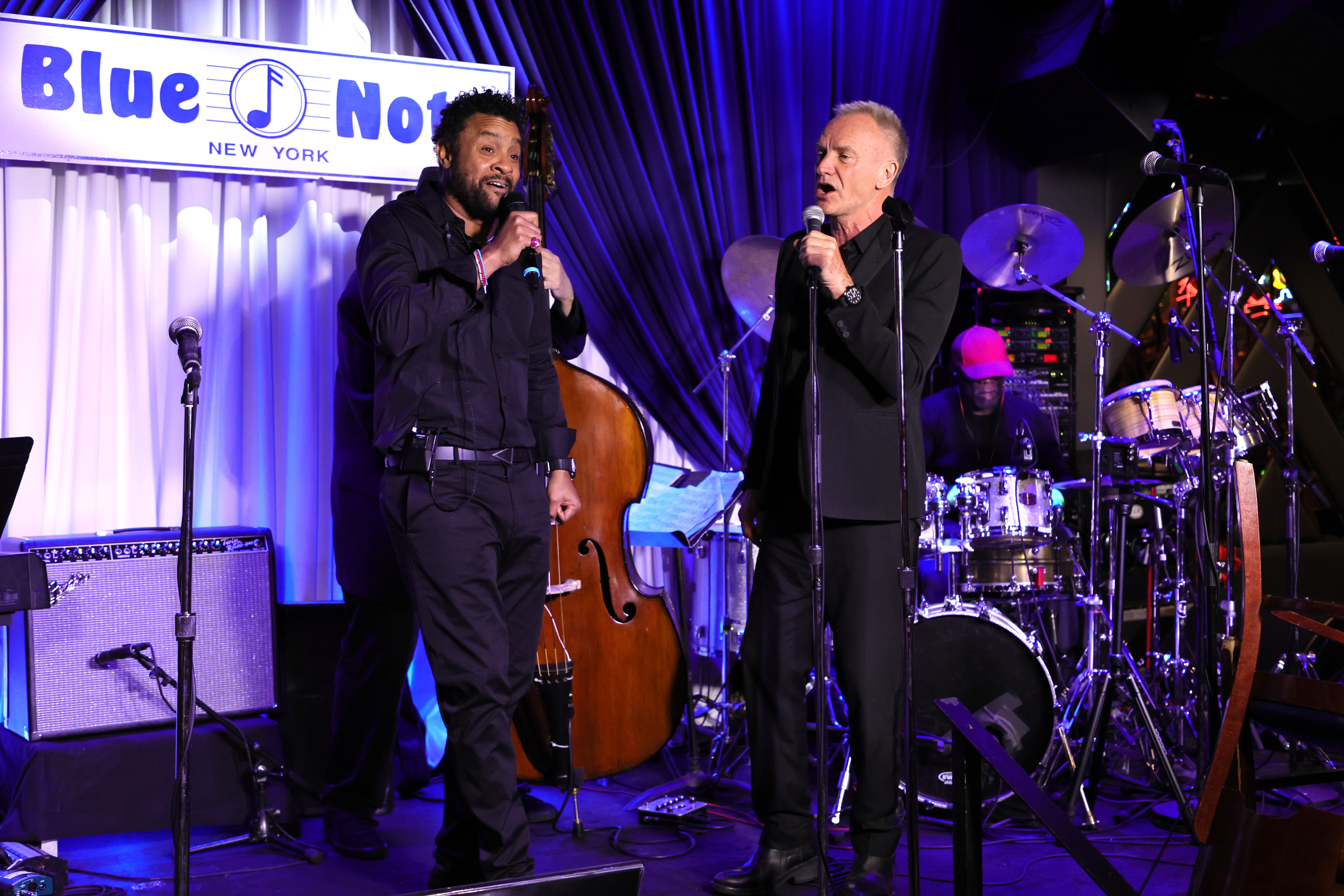 Shaggy performs with Sting at the Blue Note Jazz Club in New York City on May 26, 2022 | Source: Getty Images