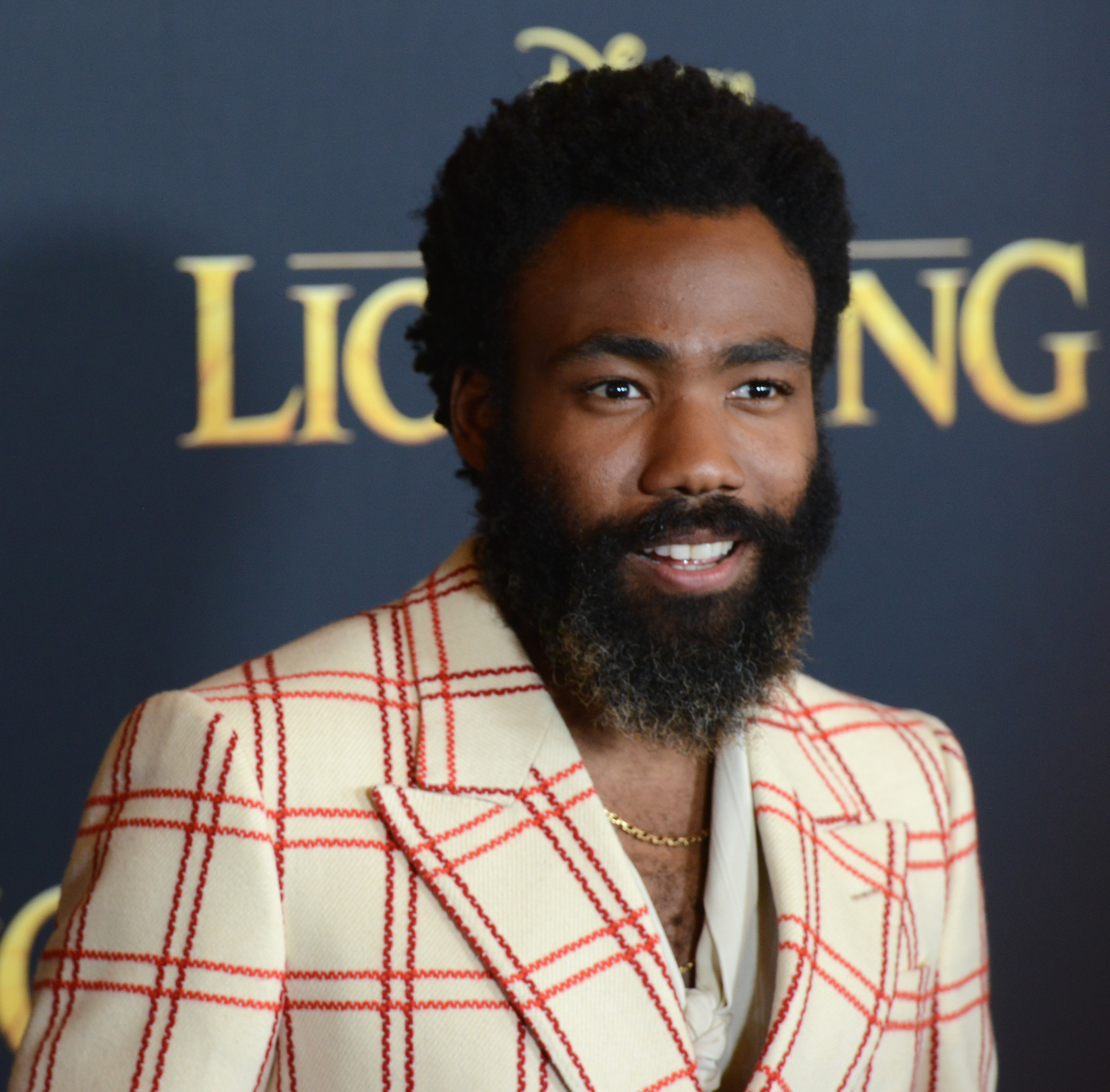 Donald Glover attends the premiere of Disney's "The Lion King" in Hollywood, California, on July 9, 2019 | Source: Getty Images