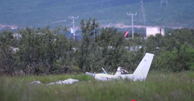 The plane | Source: YouTube.com/milenio