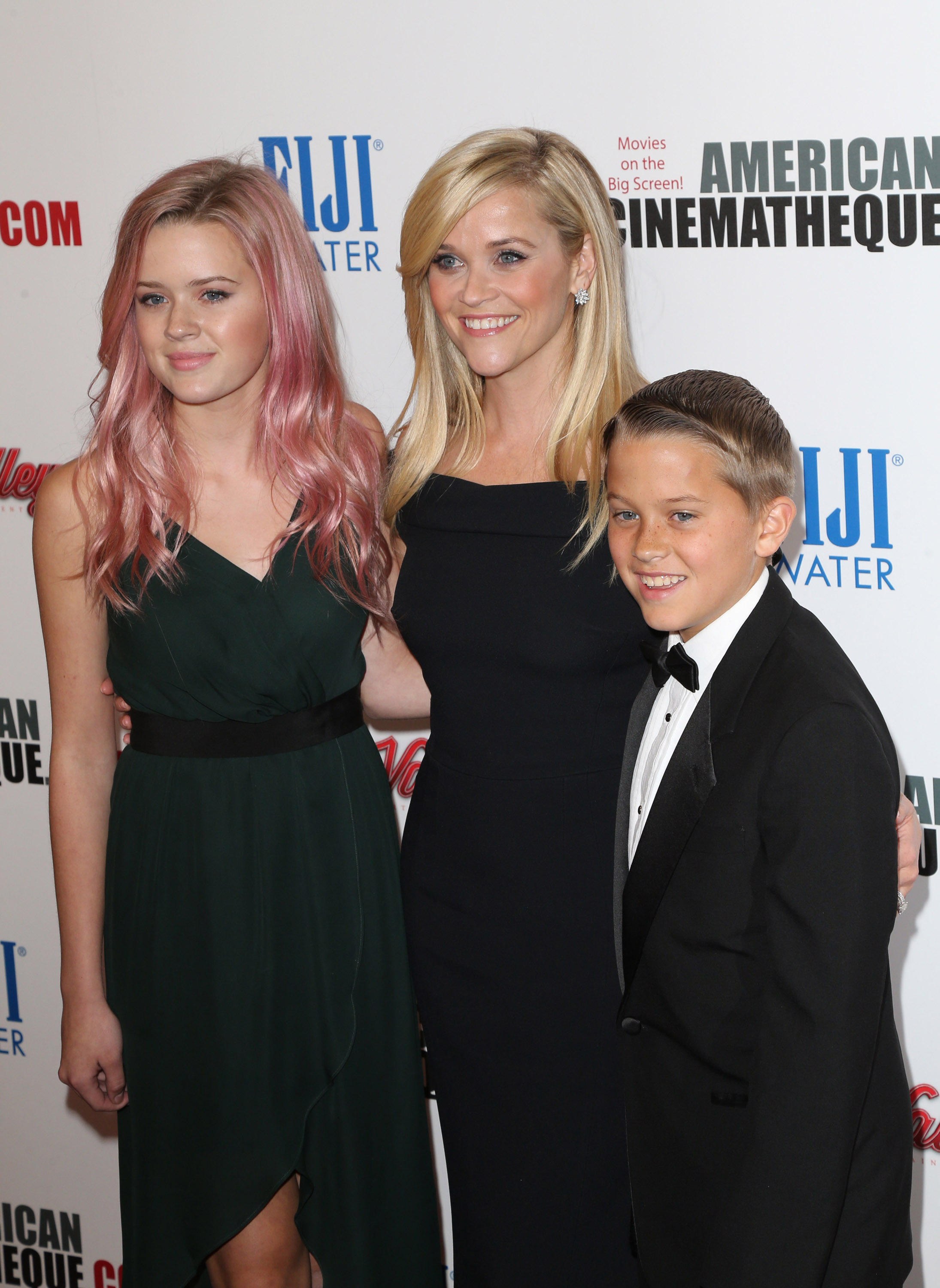 Deacon cleaned up nicely for a night celebrating Reese, joining Ava as their mother was honored at the American Cinematheque Awards. His tuxedo and bow tie showed just how much he had grown since those earlier childhood photos.
