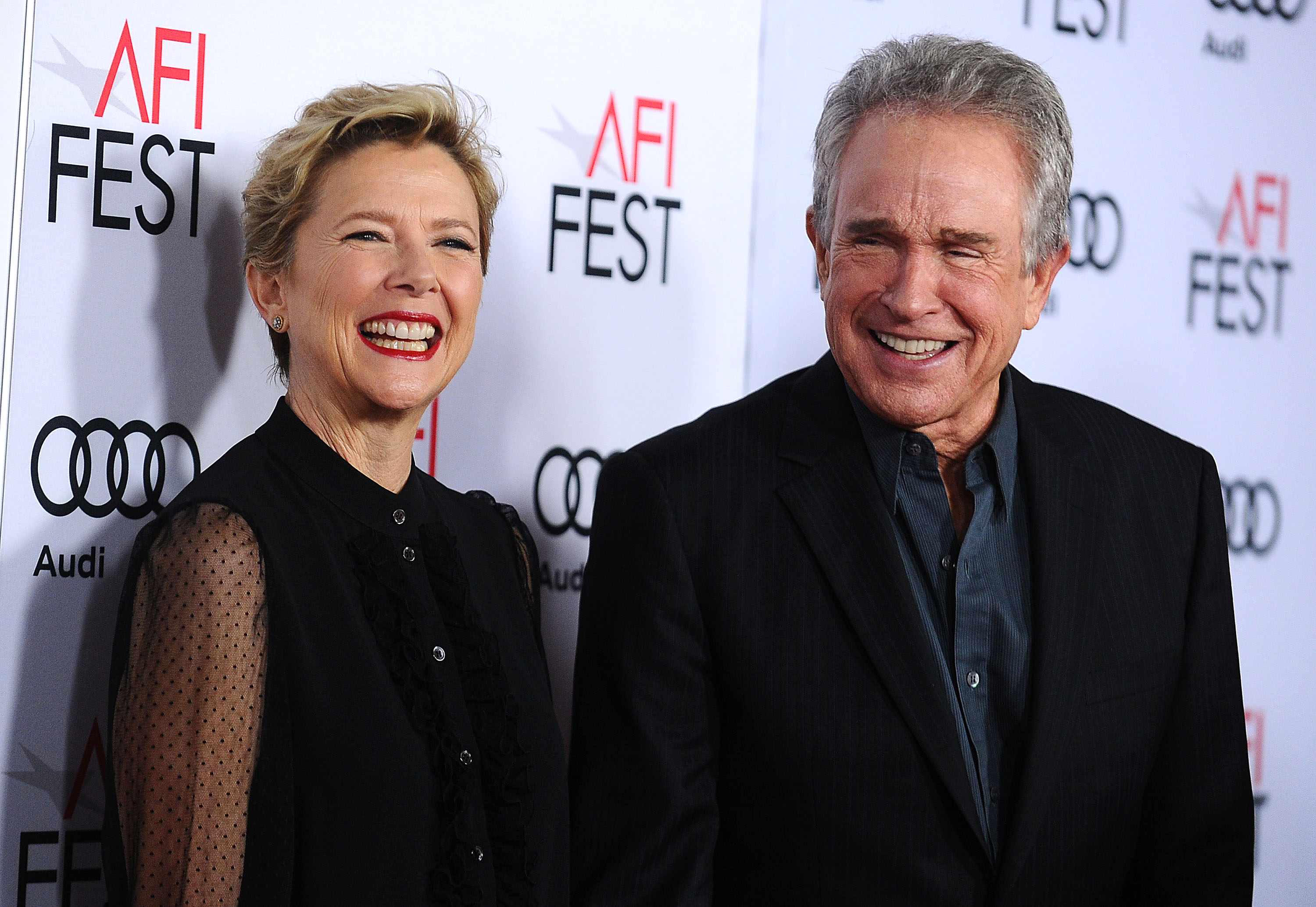 Annette Bening and Warren Beatty during a screening of "20th Century Women" at the 2016 AFI Fest at TCL Chinese Theatre on November 16, 2016, in Hollywood, California | Source: Getty Images