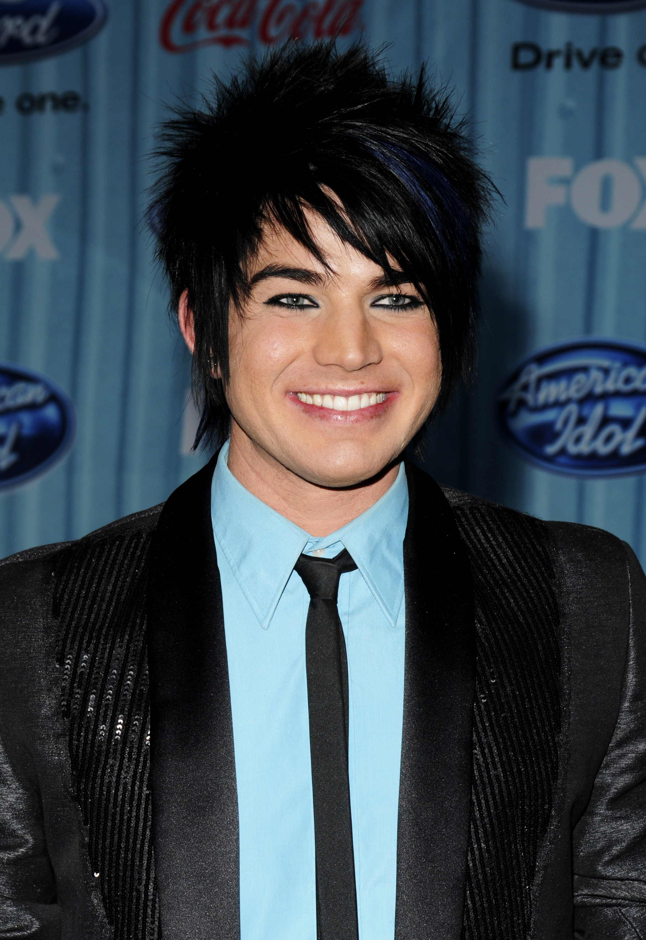 Adam Lambert at the American Idol Top 12 Party on March 5, 2009, in Los Angeles, California. | Source: Getty Images