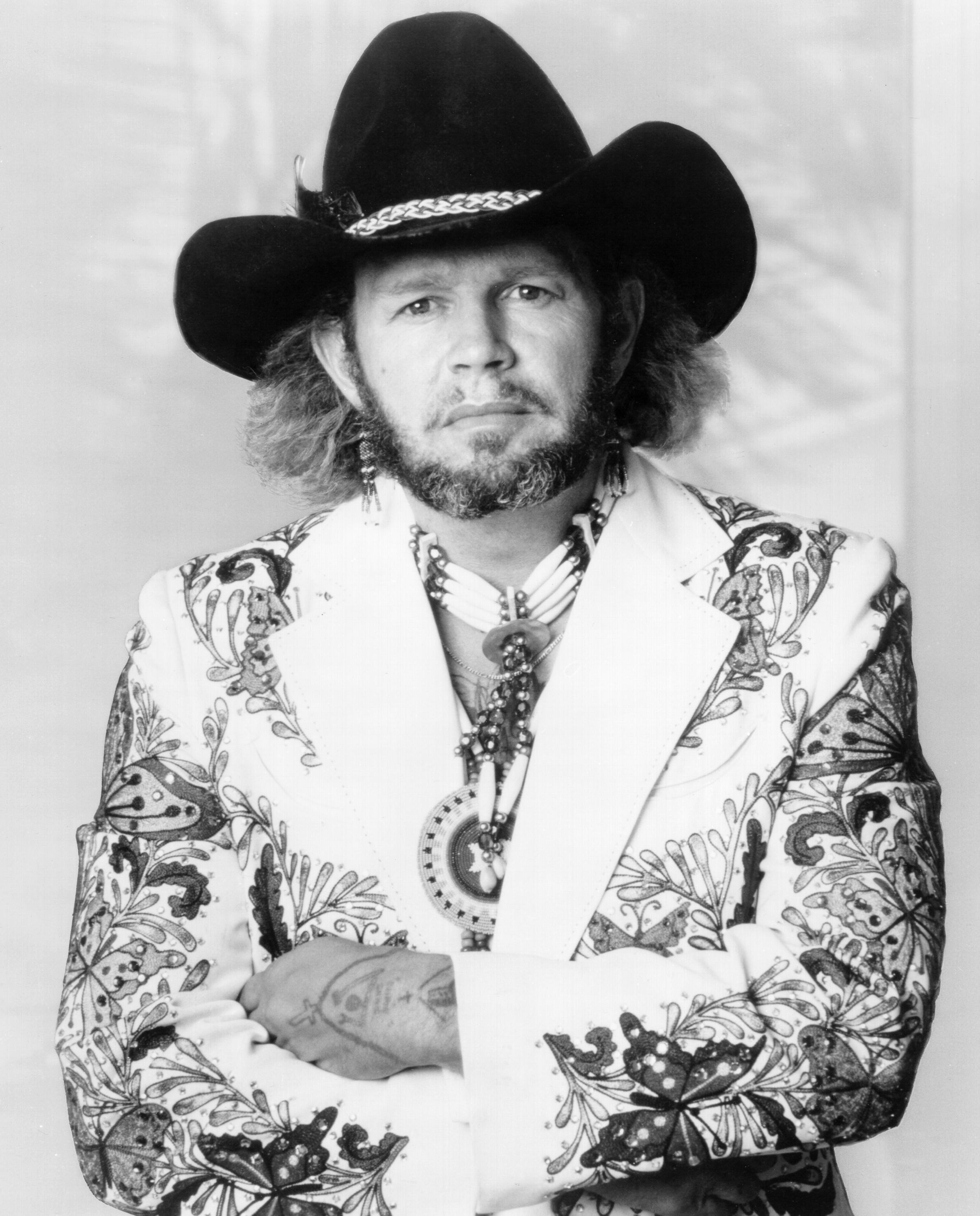 David Allan Coe poses for a portrait, circa 1970 | Source: Getty Images