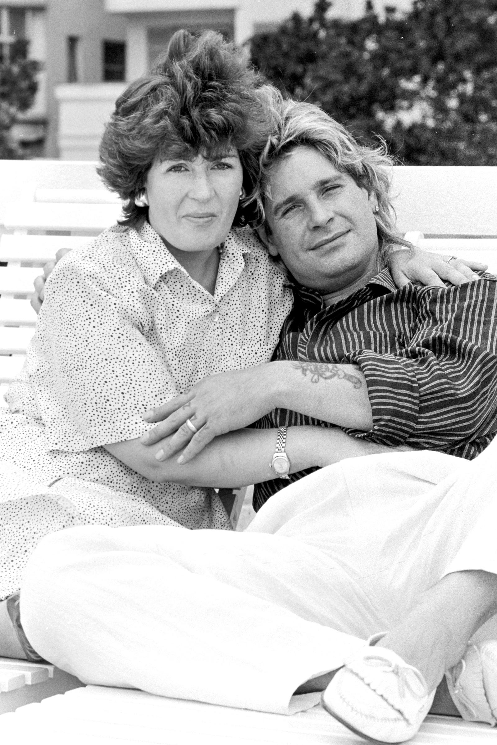 Sharon Osbourne at 32 years old. [Photo taken in January 1985]. | Fun Fact: Long before she became a television personality, Sharon Osbourne was building a career behind the scenes in the music industry. Interestingly, she revealed that Guitarist Gary Moore was the first artist she managed independently, and she also handled day-to-day management duties for Electric Light Orchestra before establishing herself as a formidable force in rock music.