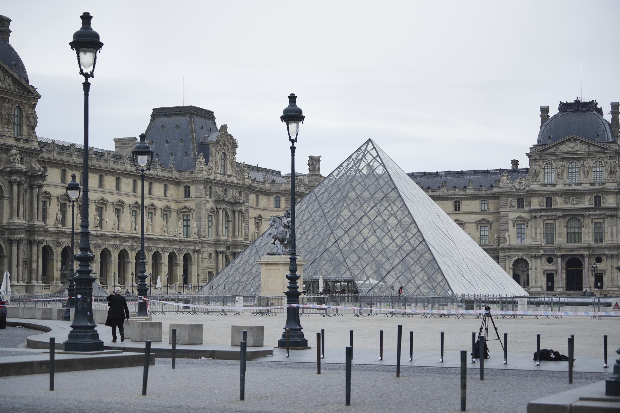 An empty Louvre photographed on October 19, 2025, in Paris, France. | Source: Getty Images
