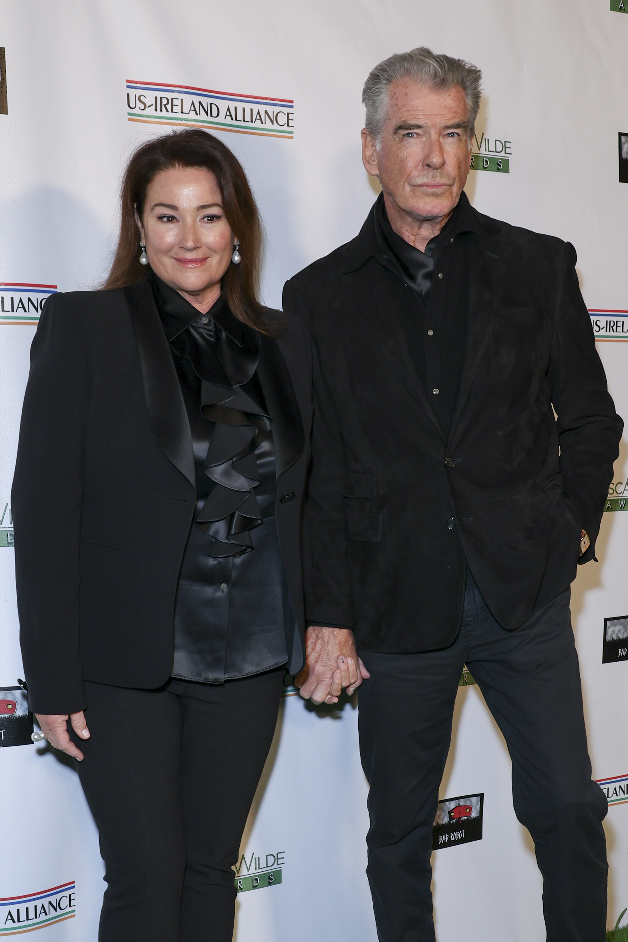 Pierce marked their 23rd wedding anniversary in 2024 by calling Keely his "beautiful brown-eyed girl" and describing her as his "north, south, east and west." | Source: Getty Images