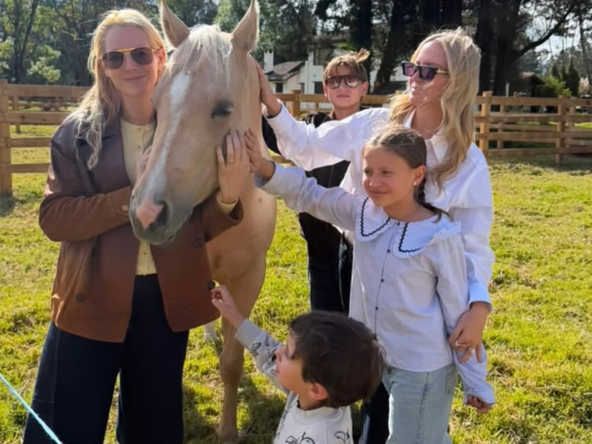 SensiStudio founder, Stephany Maria Hollihan Vásconez, is pictured with her children. Ecuadorian President Daniel Noboa has pledged that he and his wife will personally care for the two young children left behind. | Source: Instagram/danielnoboaok