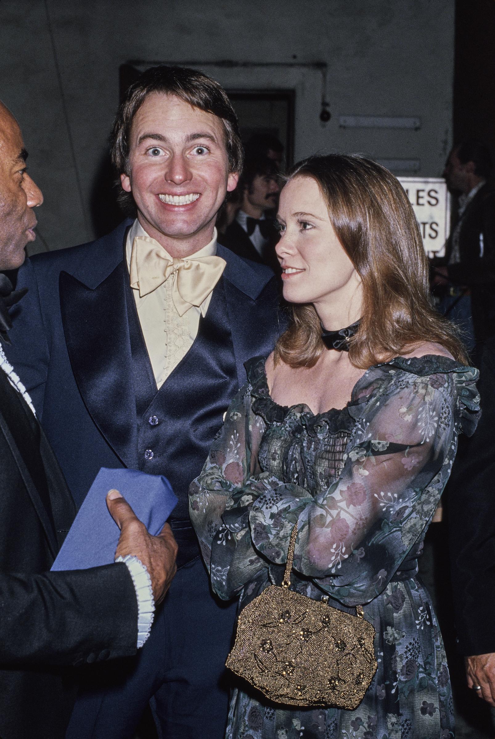 This image came roughly two years before John and Nancy Morgan married in 1977. Their marriage would last until 1996 and produce three children, Jason, Tyler, and Carly. | Source: Getty Images
