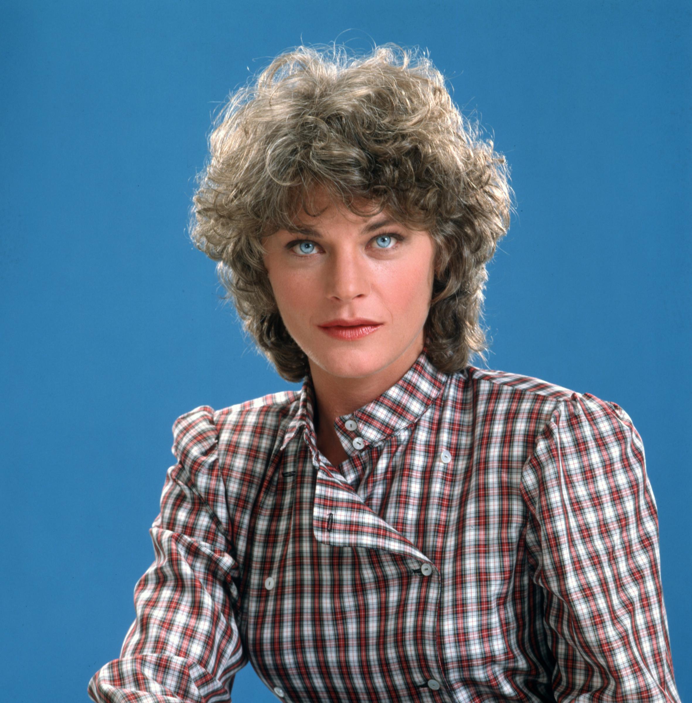 The actress as Christine Cagney in "Cagney & Lacey," circa 1987