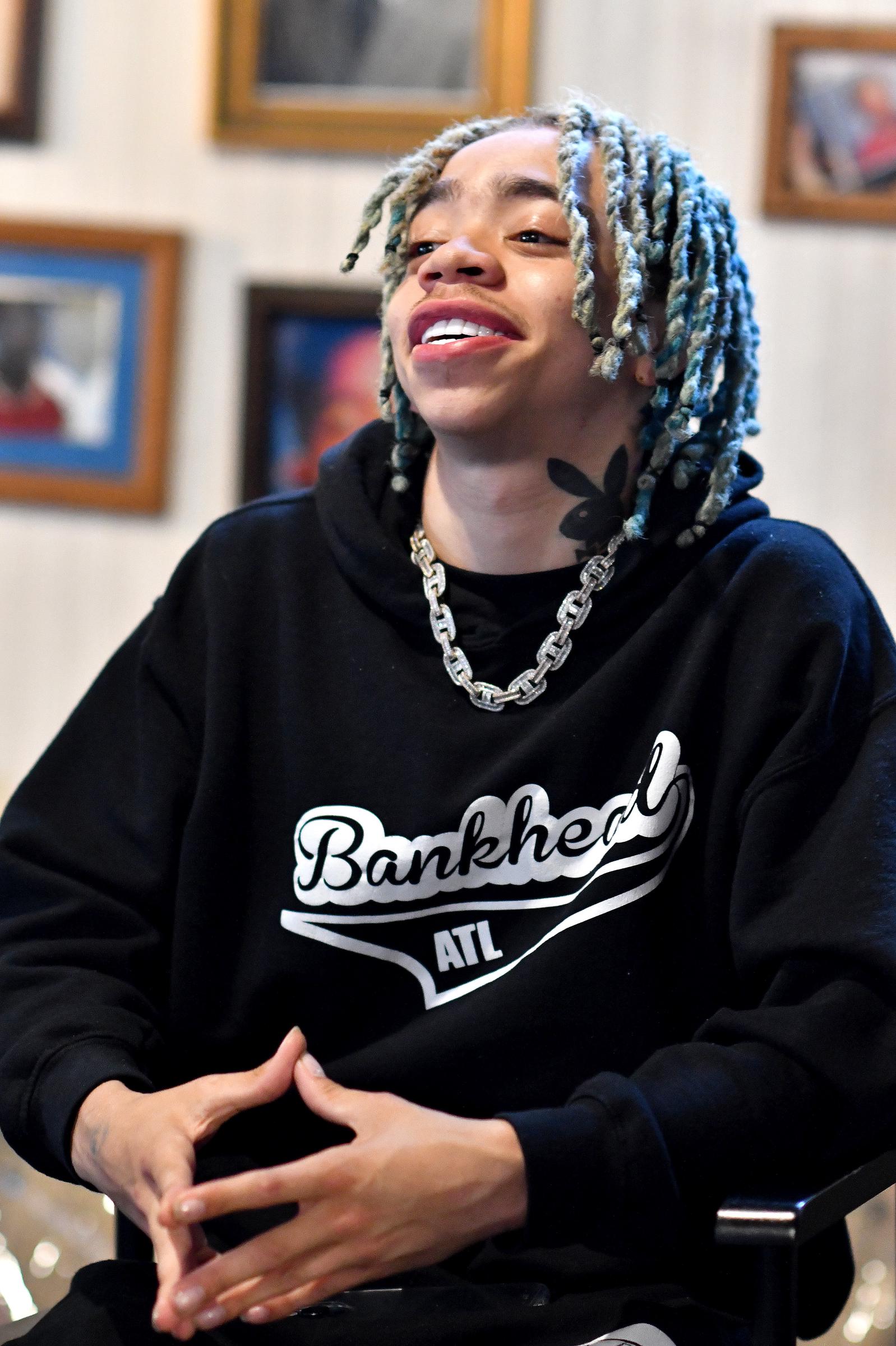 King Harris attends the "Da'Partments" press junket hosted by T.I. at the Trap Music Museum in Atlanta on October 9, 2023 | Source: Getty Images