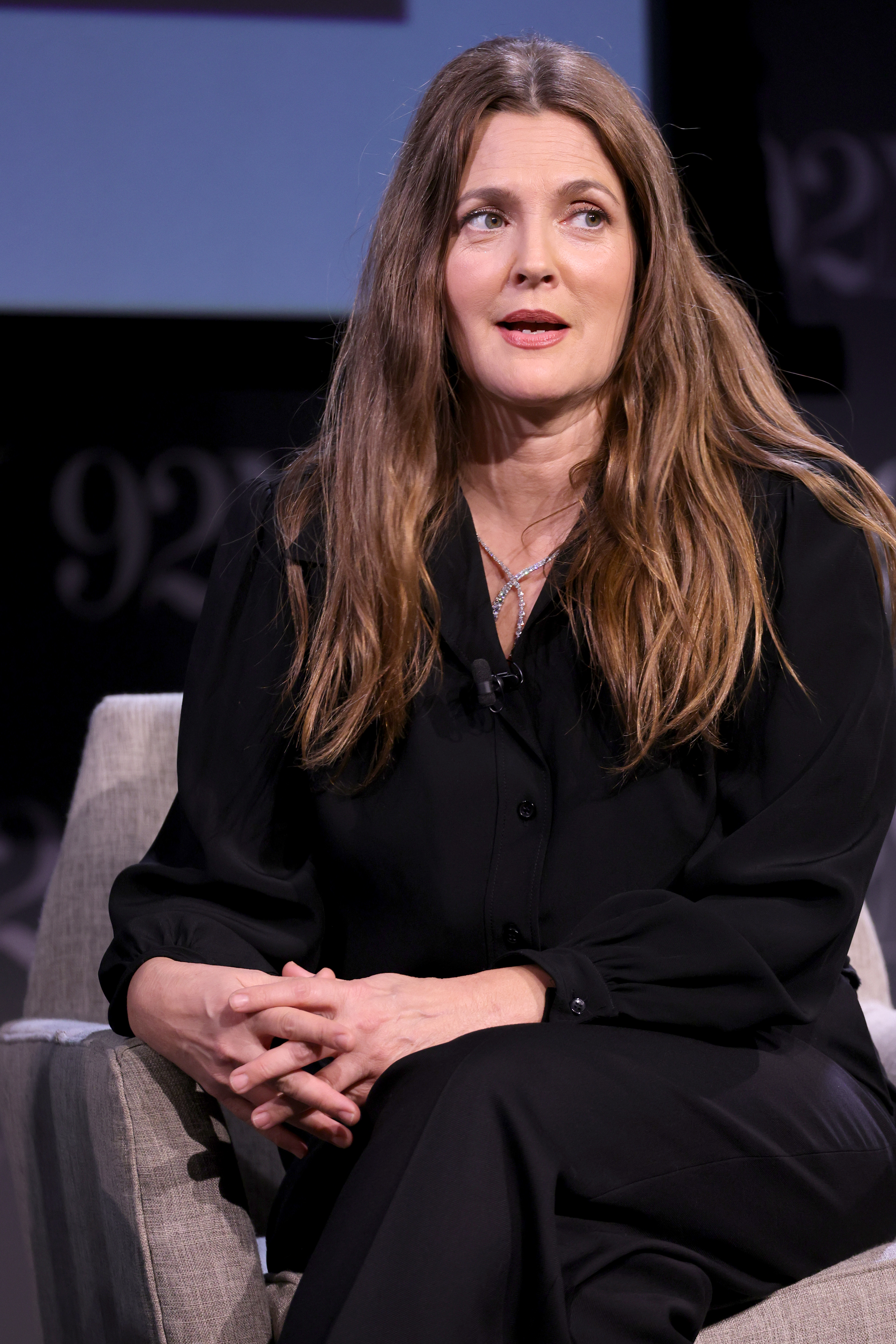 Drew Barrymore takes part in an In Conversation with Valerie Bertinelli at 92NY in New York City on March 10, 2026. | Source: Getty Images