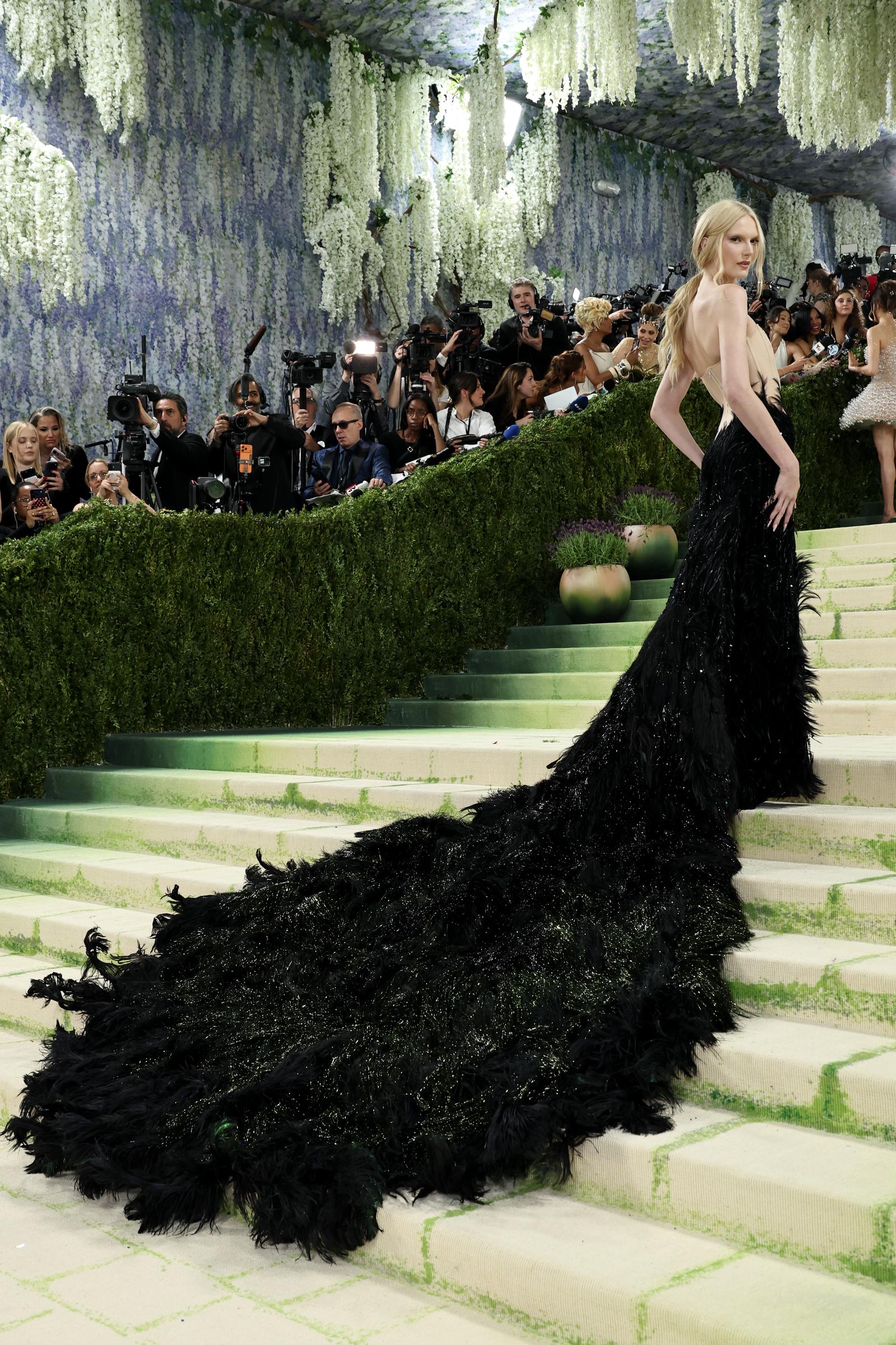 Alex Consani attends the Met Gala celebrating "Costume Art" at the Metropolitan Museum of Art on May 4, 2026, in New York City | Source: Getty Images