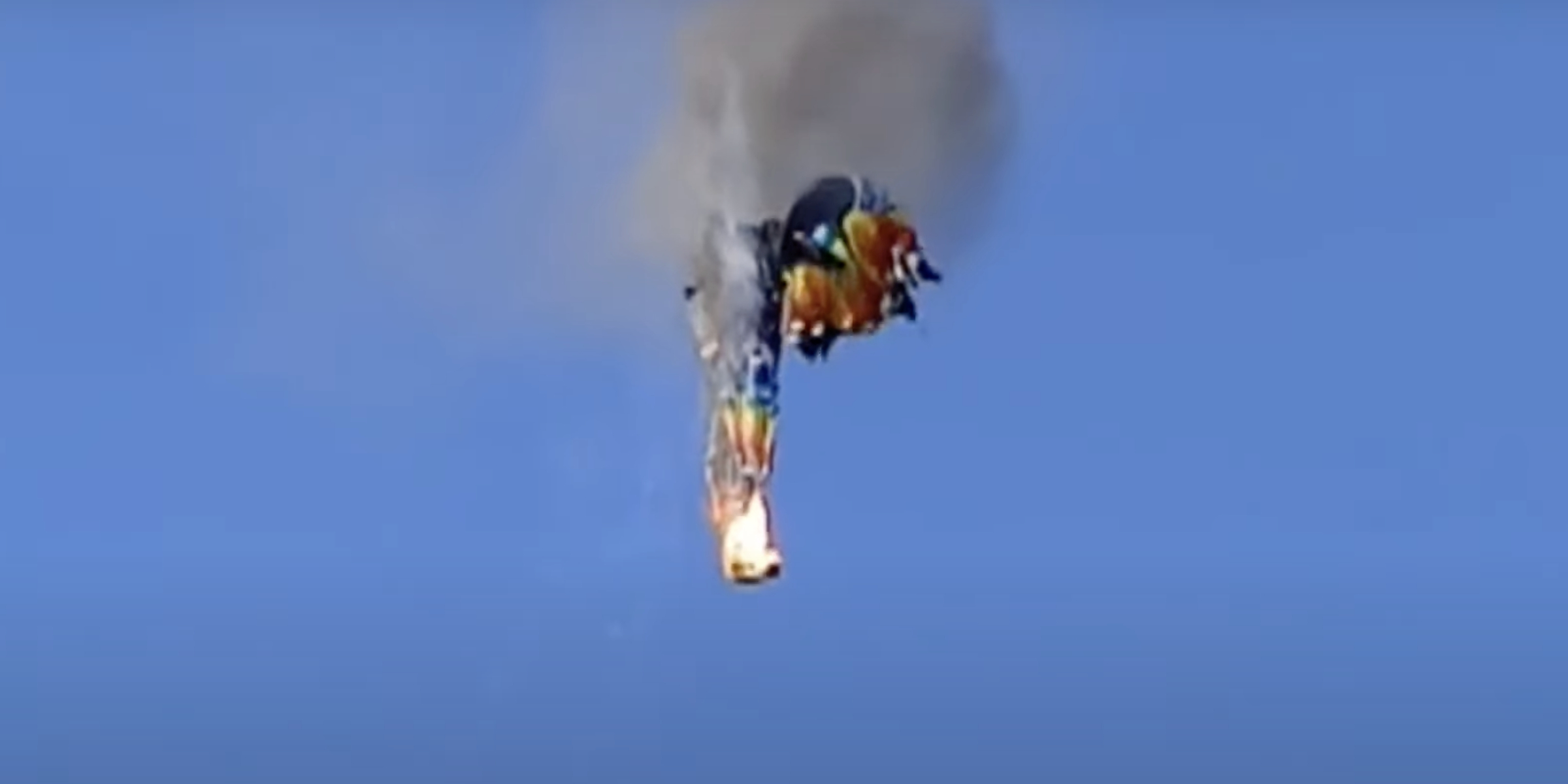 Hot-air balloon catches fire | Source: YouTube/@TODAY