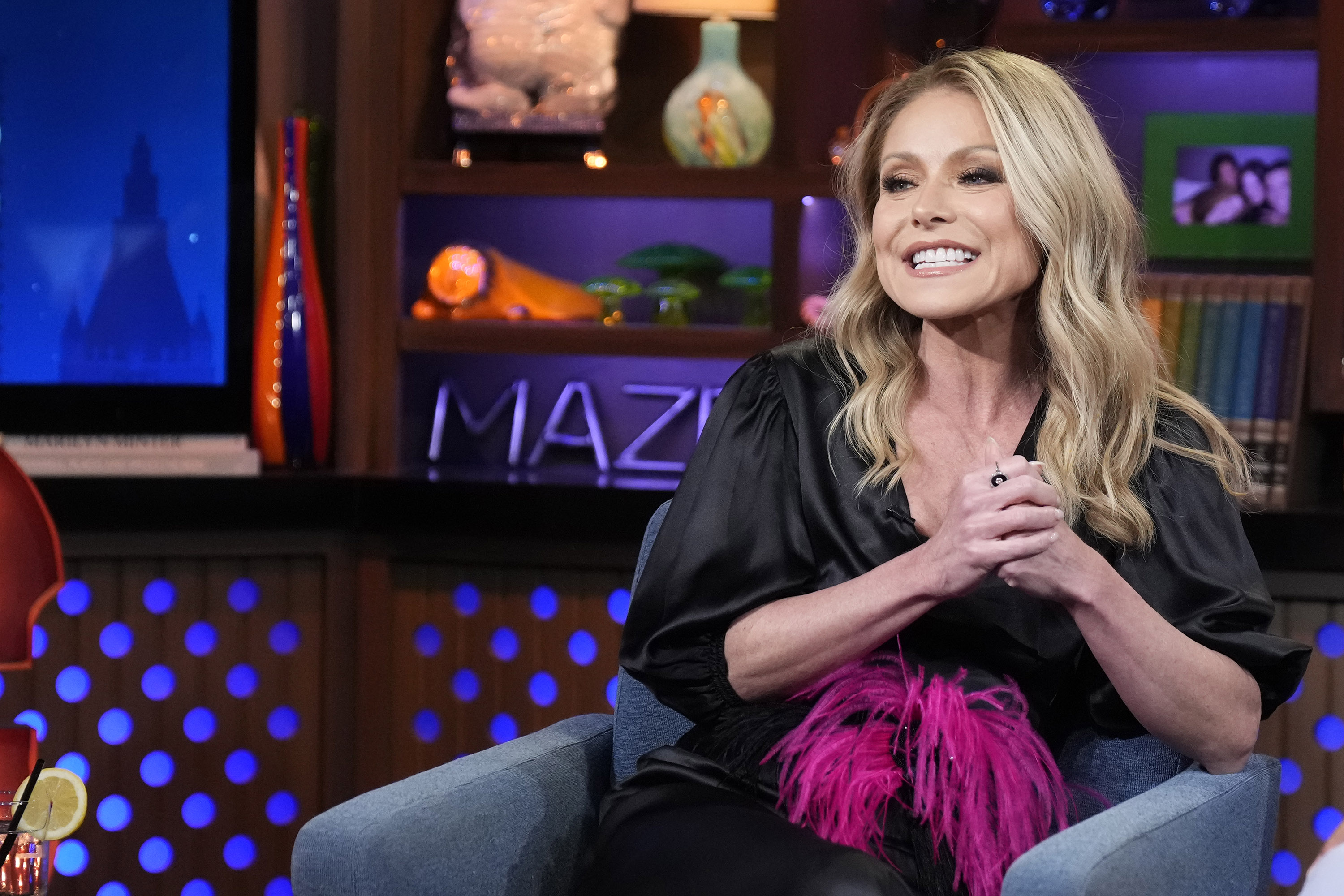 Ripa appeared on "Watch What Happens Live With Andy Cohen" in 2023. She later underwent a gum graft procedure that required time away from her regular hosting duties. | Source: Getty Images