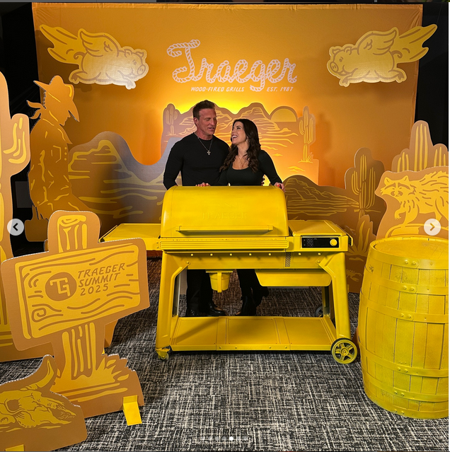 Steve Burton and Michelle Lundstrom, from a post dated April 8, 2025 | Source: Instagram/themoneymichelle