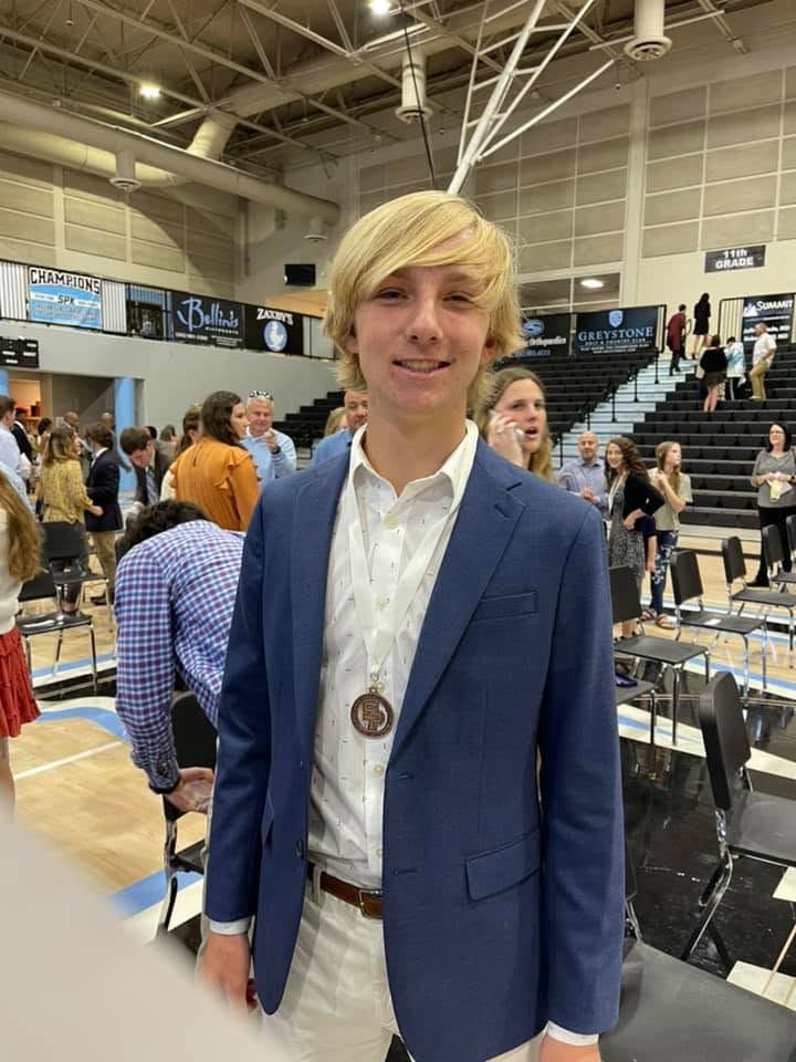 The school years brought recognition, scholarships, and the promise of an engineering future. Weston's achievements were impressive, but the people around him seemed even prouder of the person he was becoming. | Source: Facebook/Nancy Higginbotham