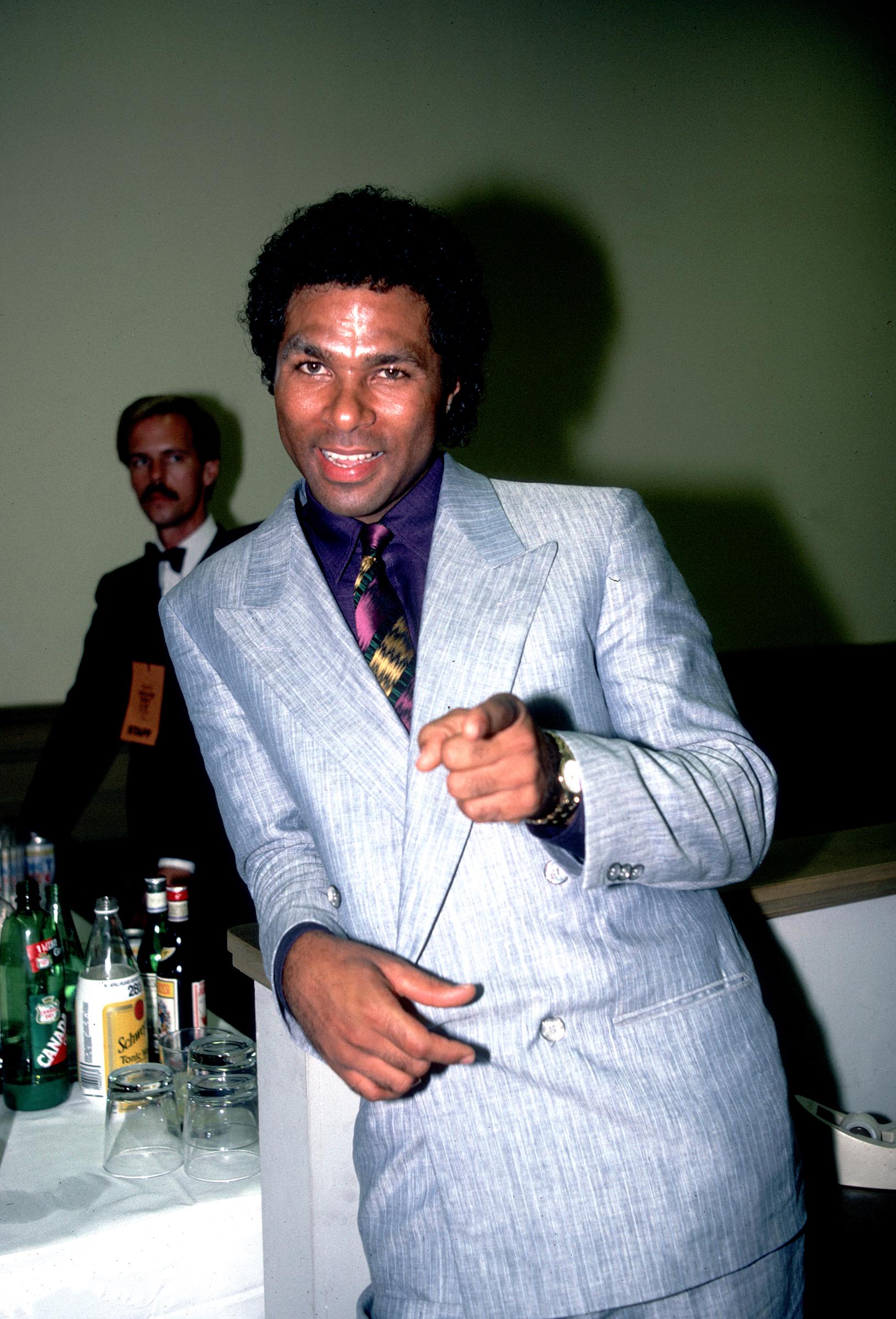 Philip Michael Thomas during a personal appearance at the Marshall Fields Department Store on September 25, 1985 | Source: Getty Images