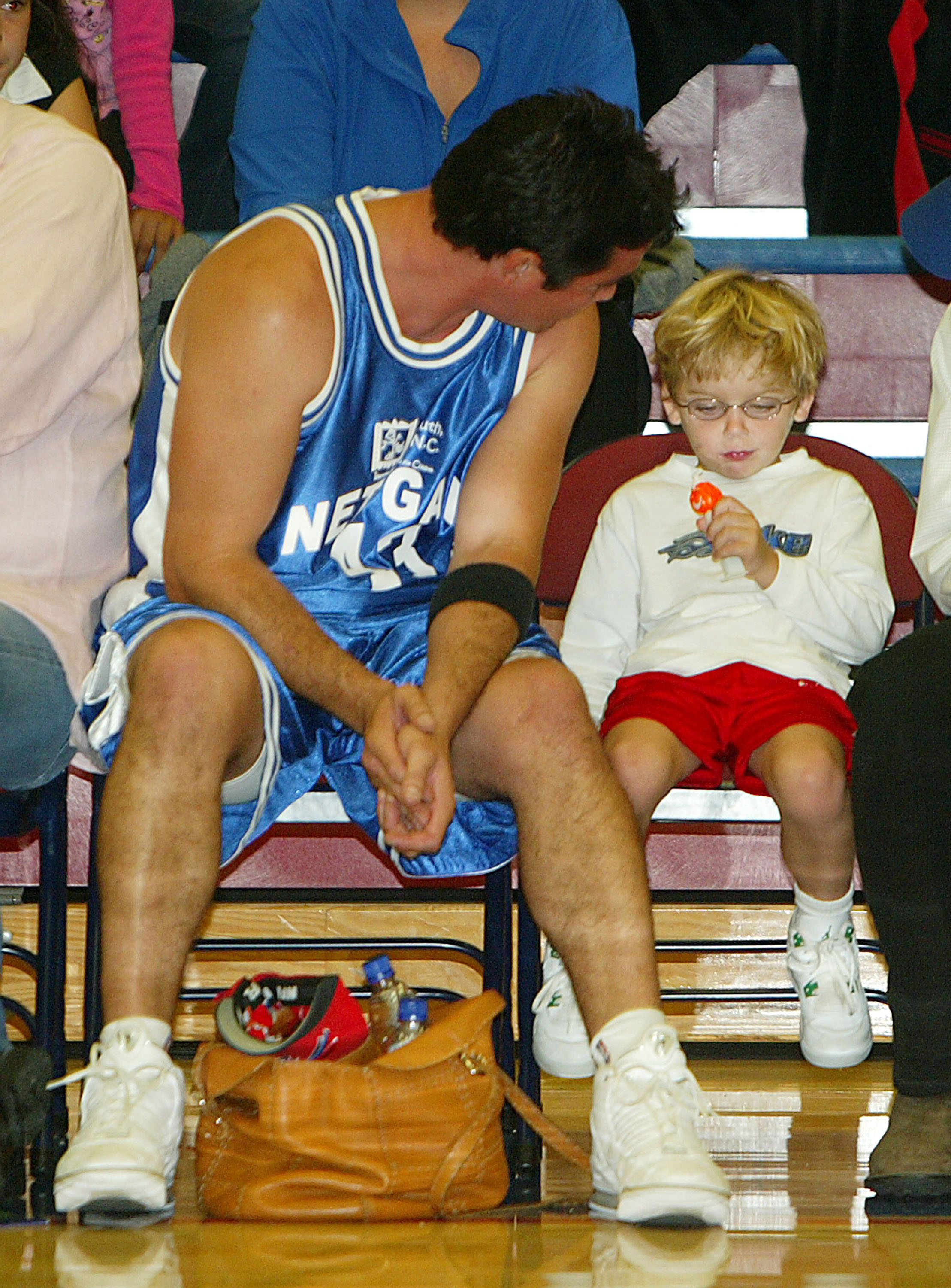 Dean Cain sat beside Christopher at a Youth, I.N.C. event benefiting Los Angeles children in Santa Monica in October 2004. Dean later explained that he avoided projects requiring long stretches away because he did not want his work to keep him from raising his son. | Source: Getty Images