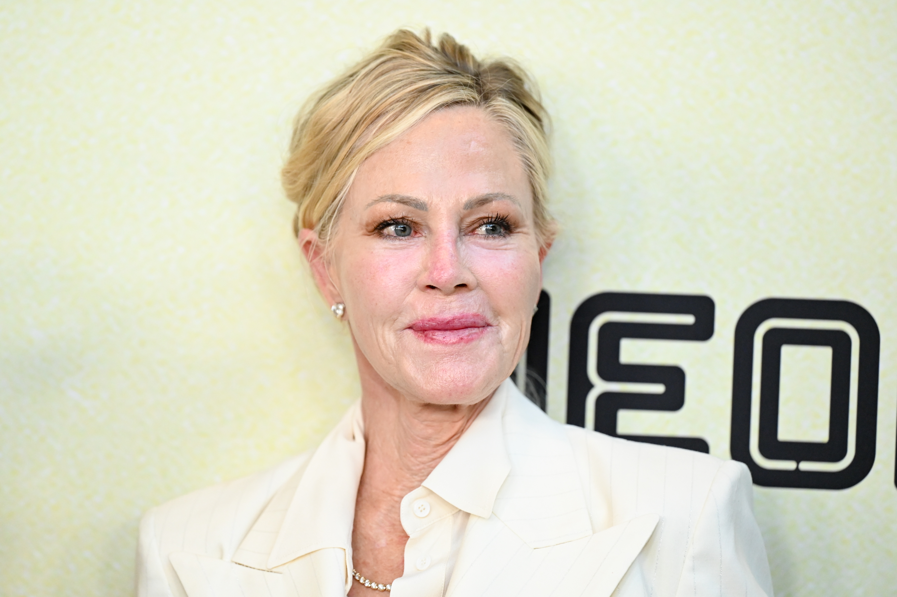 A close-up of Melanie Griffith at the industry event. | Source: Getty Images