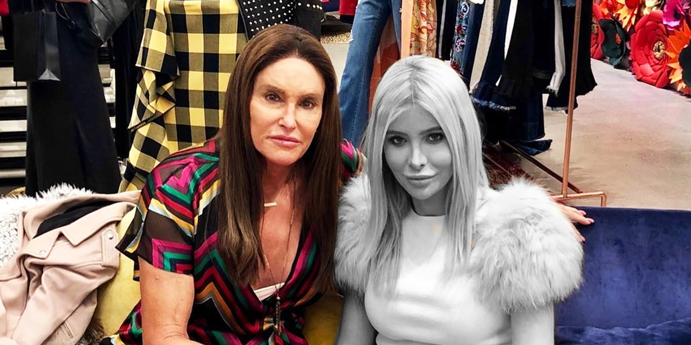 Caitlyn Jenner and Sophia Hutchins. | Source: Instagram/caitlynjenner