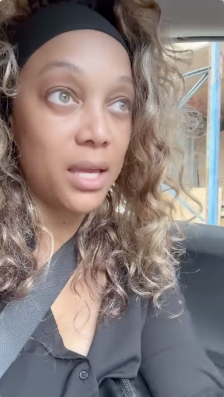 Tyra Banks speaking in a video, posted on February 2, 2025. | Source: Instagram/tyrabanks