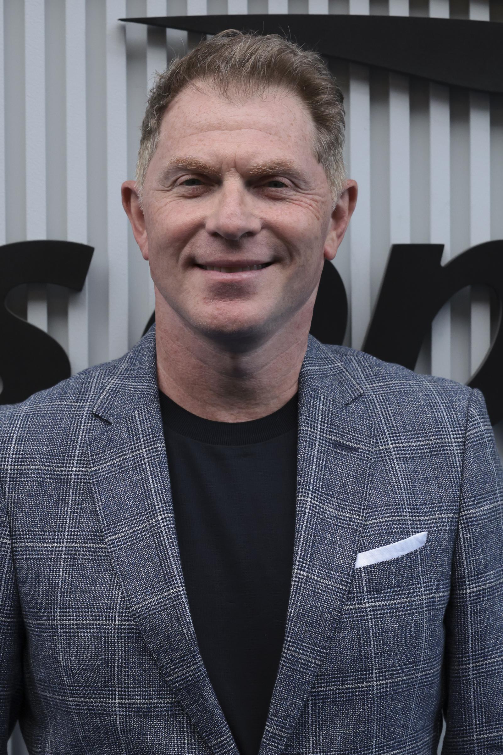 TV personality Bobby Flay is at the 2025 US Open Tennis Championships at USTA Billie Jean King National Tennis Center in Flushing Meadows, New York City. on September 4 | Source: Getty Images